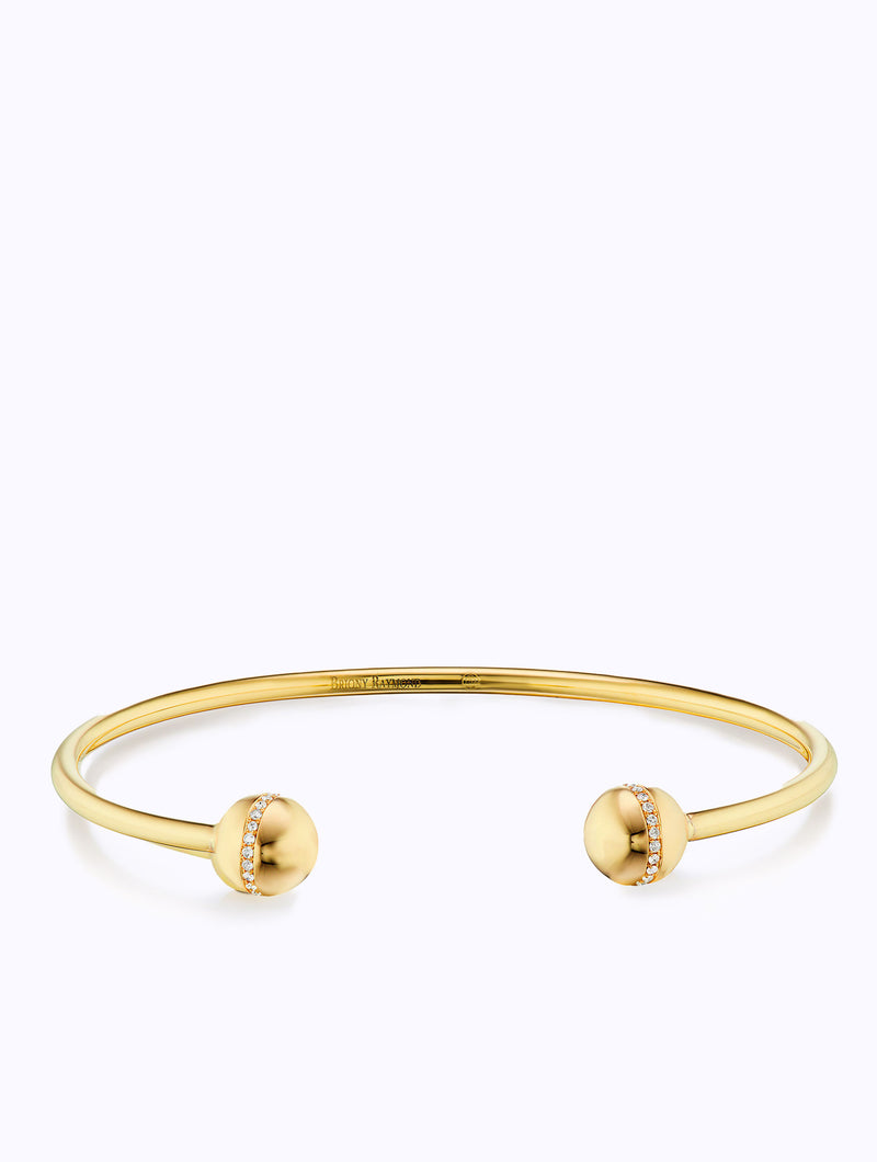 AURA DIAMOND ORBIT BANGLE