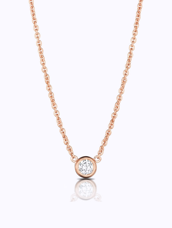 AURA SOLITAIRE NECKLACE