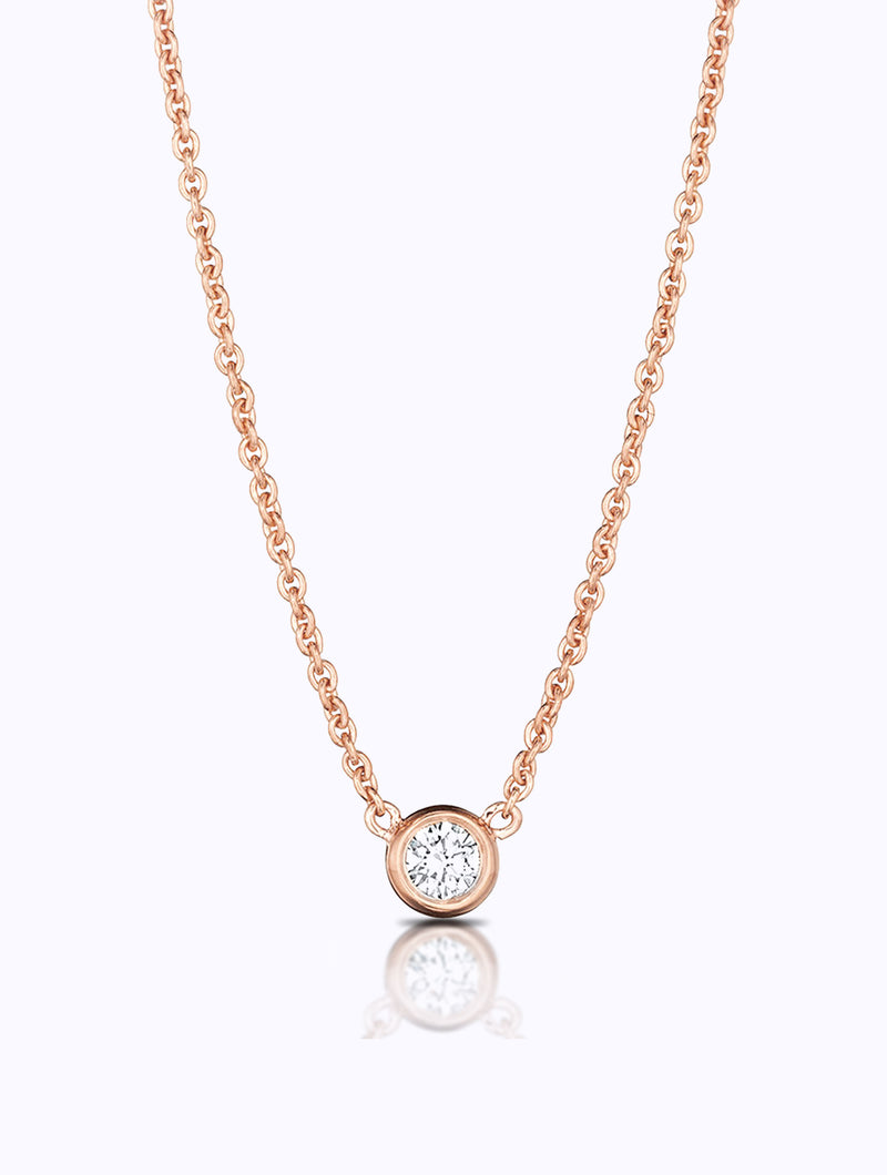 AURA SOLITAIRE NECKLACE