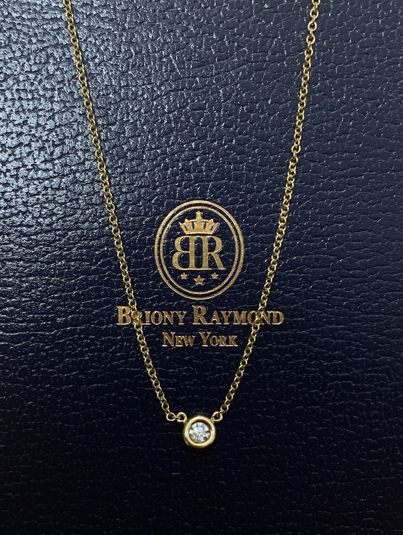 AURA SOLITAIRE NECKLACE