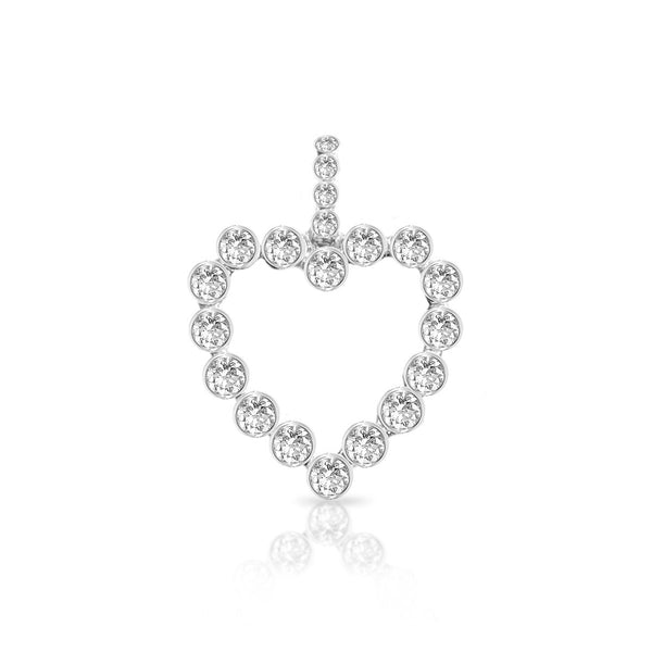 Aura Diamond Heart Pendant