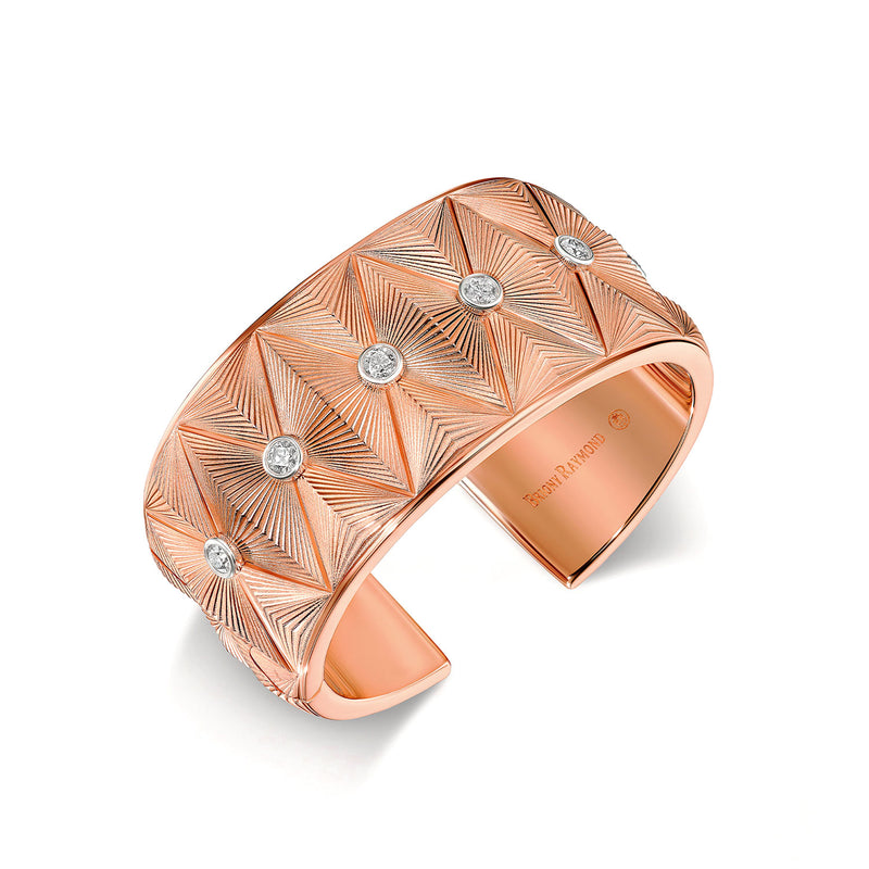 Jumbo Aurora Diamond Cuff