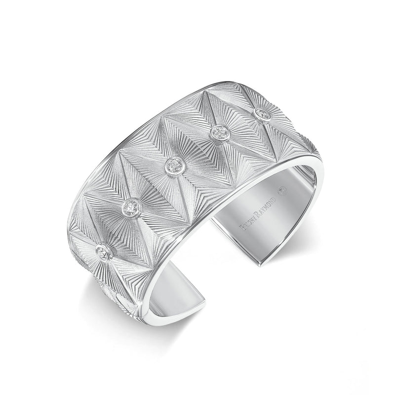 Jumbo Aurora Diamond Cuff