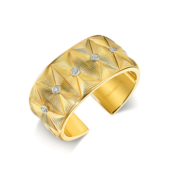 Jumbo Aurora Diamond Cuff