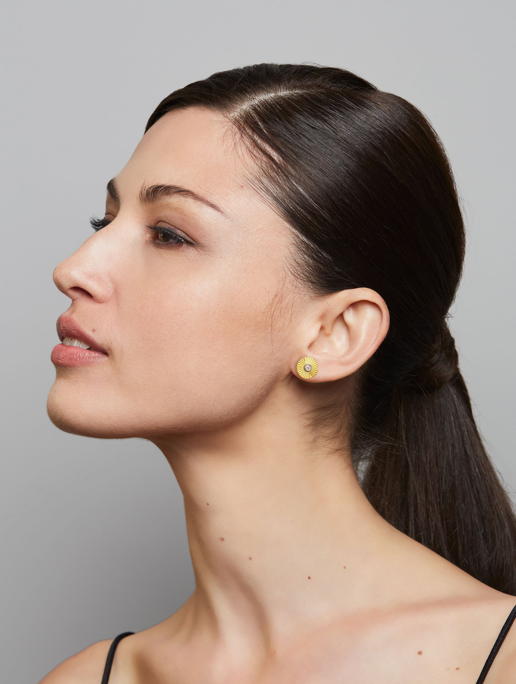 MINI AURORA DIAMOND RAY EARRINGS