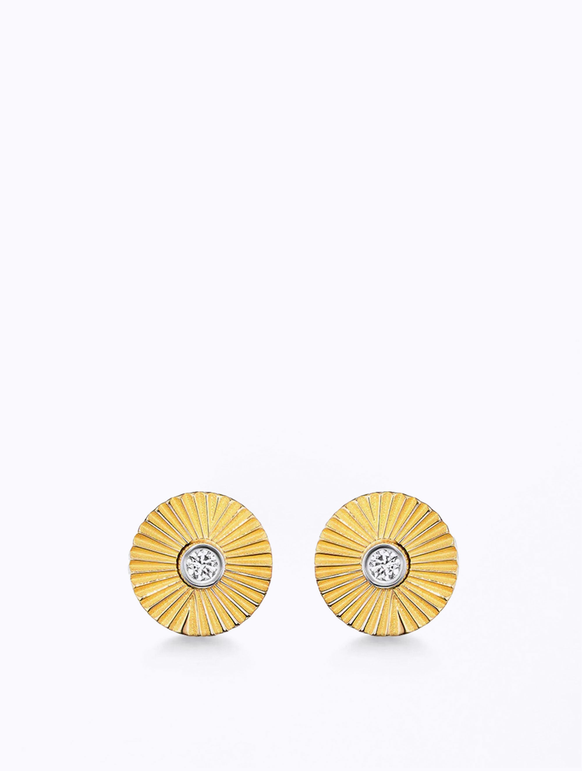 MINI AURORA DIAMOND RAY EARRINGS