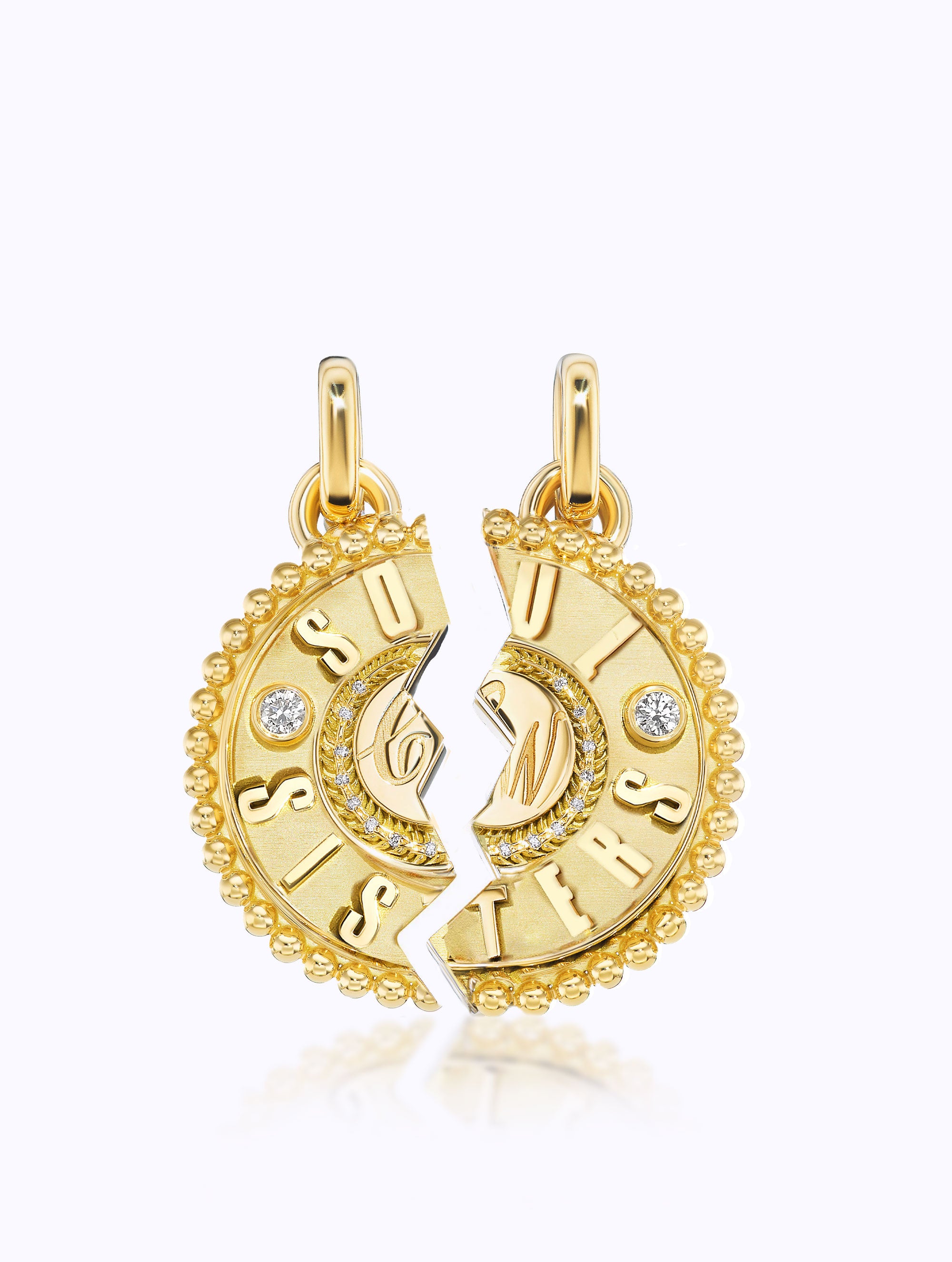 'SOUL SISTERS' DUET MEDALLION SET