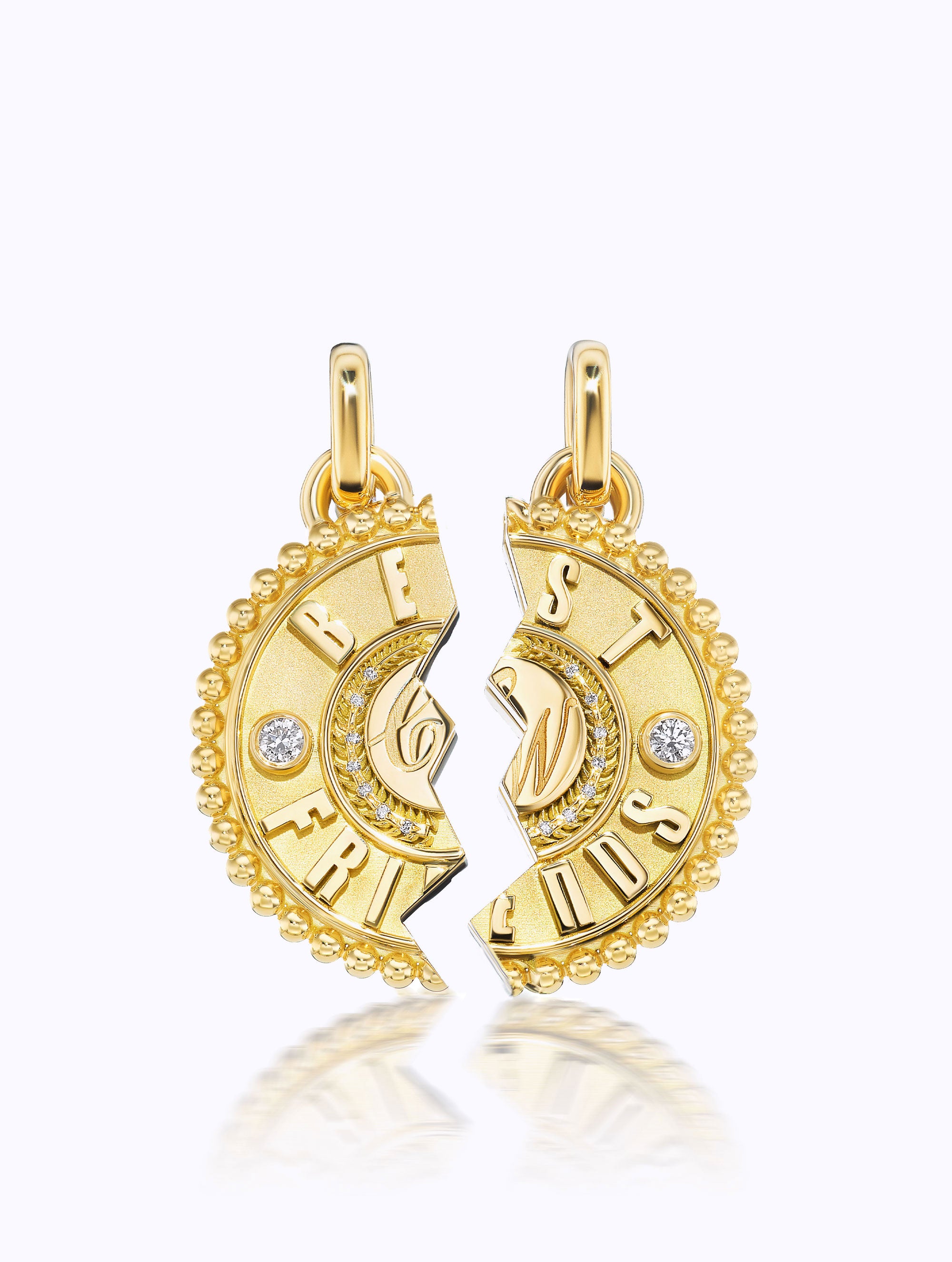 'BEST FRIENDS' DUET MEDALLION SET