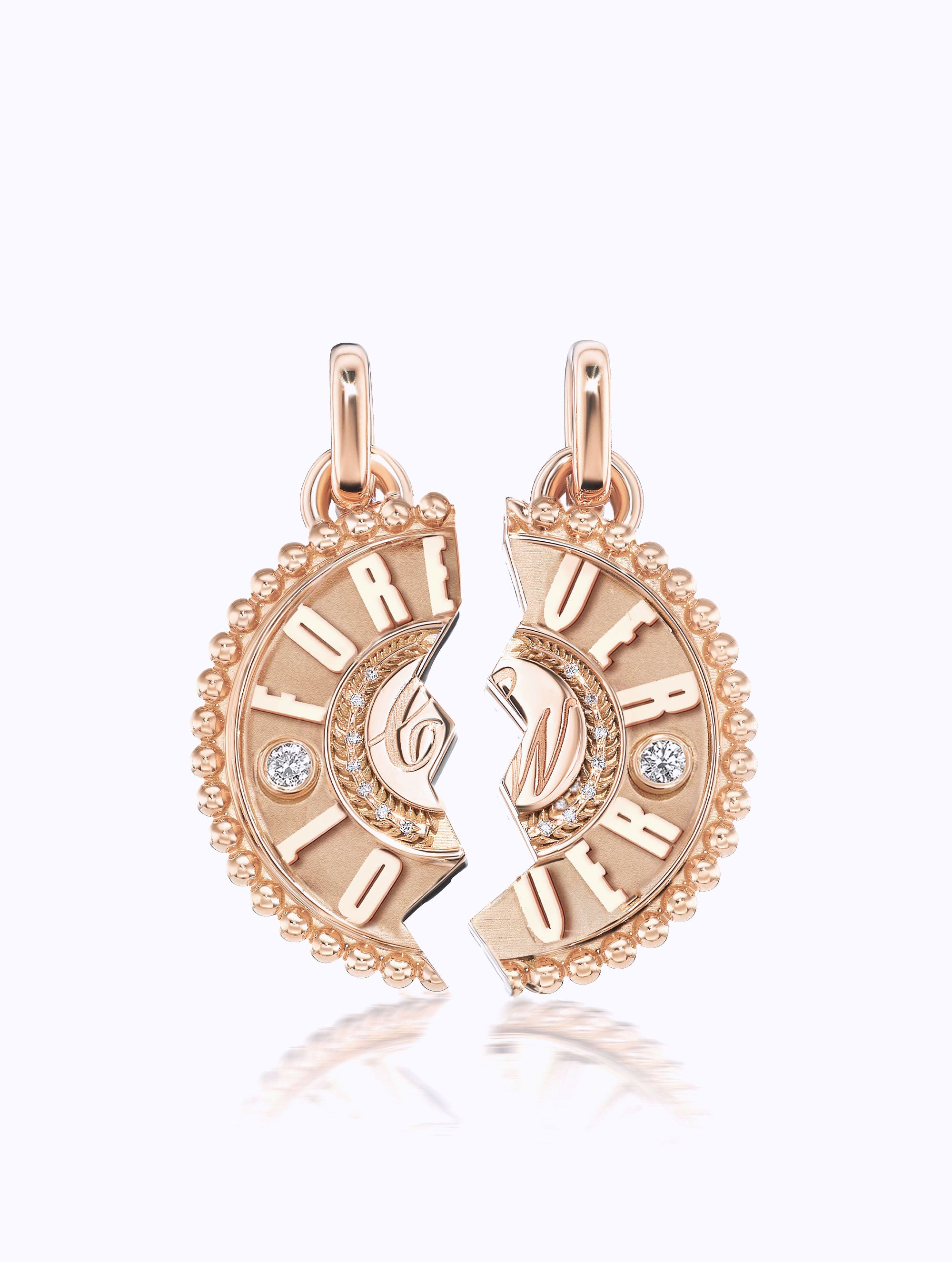 'FOREVER LOVER' DUET MEDALLION SET