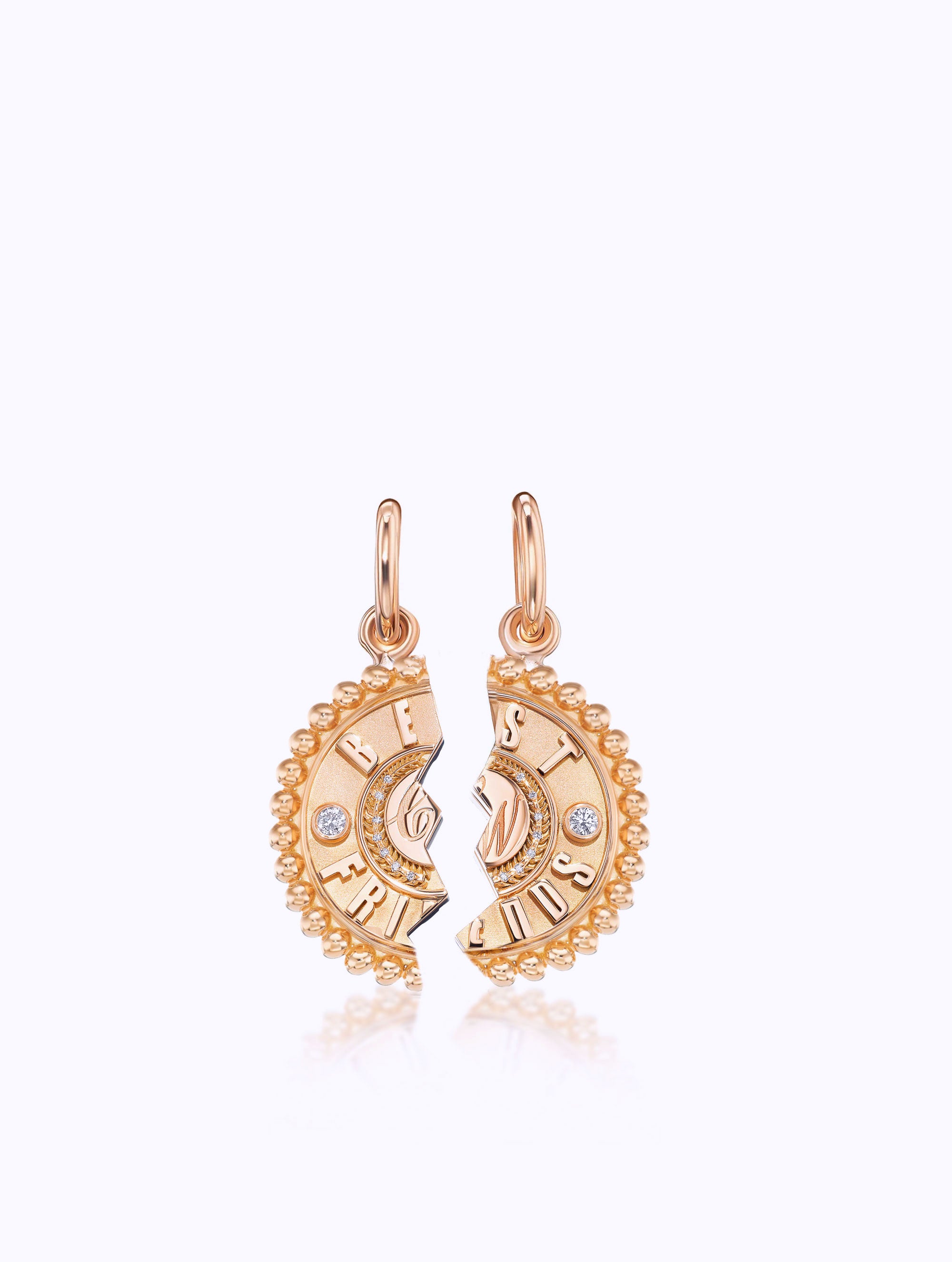 'BEST FRIENDS' DUET MEDALLION SET