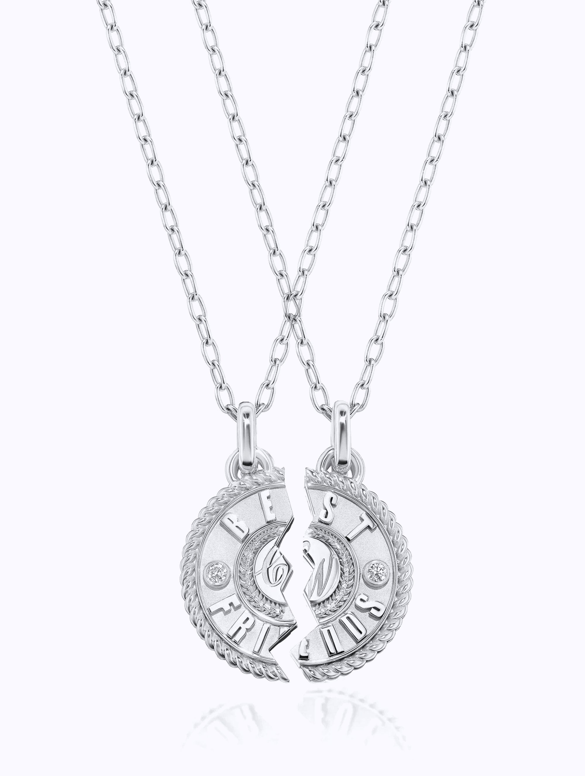 'BEST FRIENDS' DUET MEDALLION SET