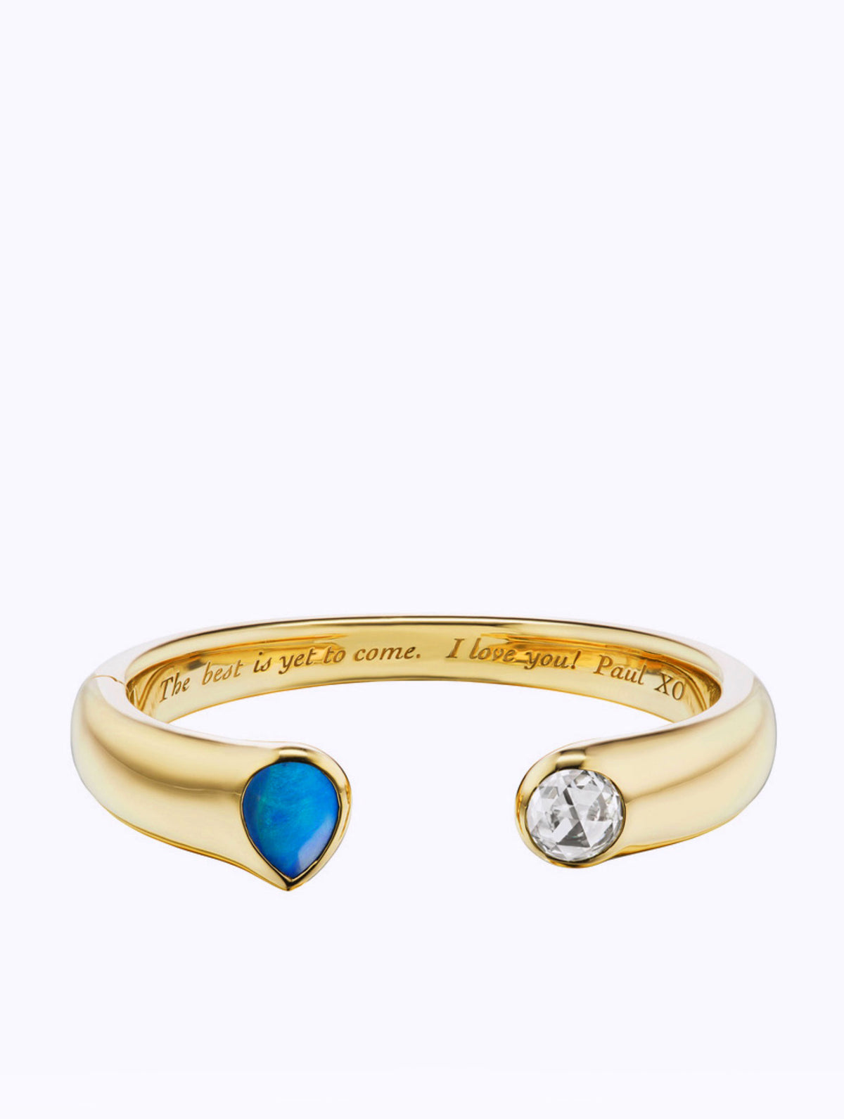 JUMBO SLOAN BIRTHSTONE BANGLE