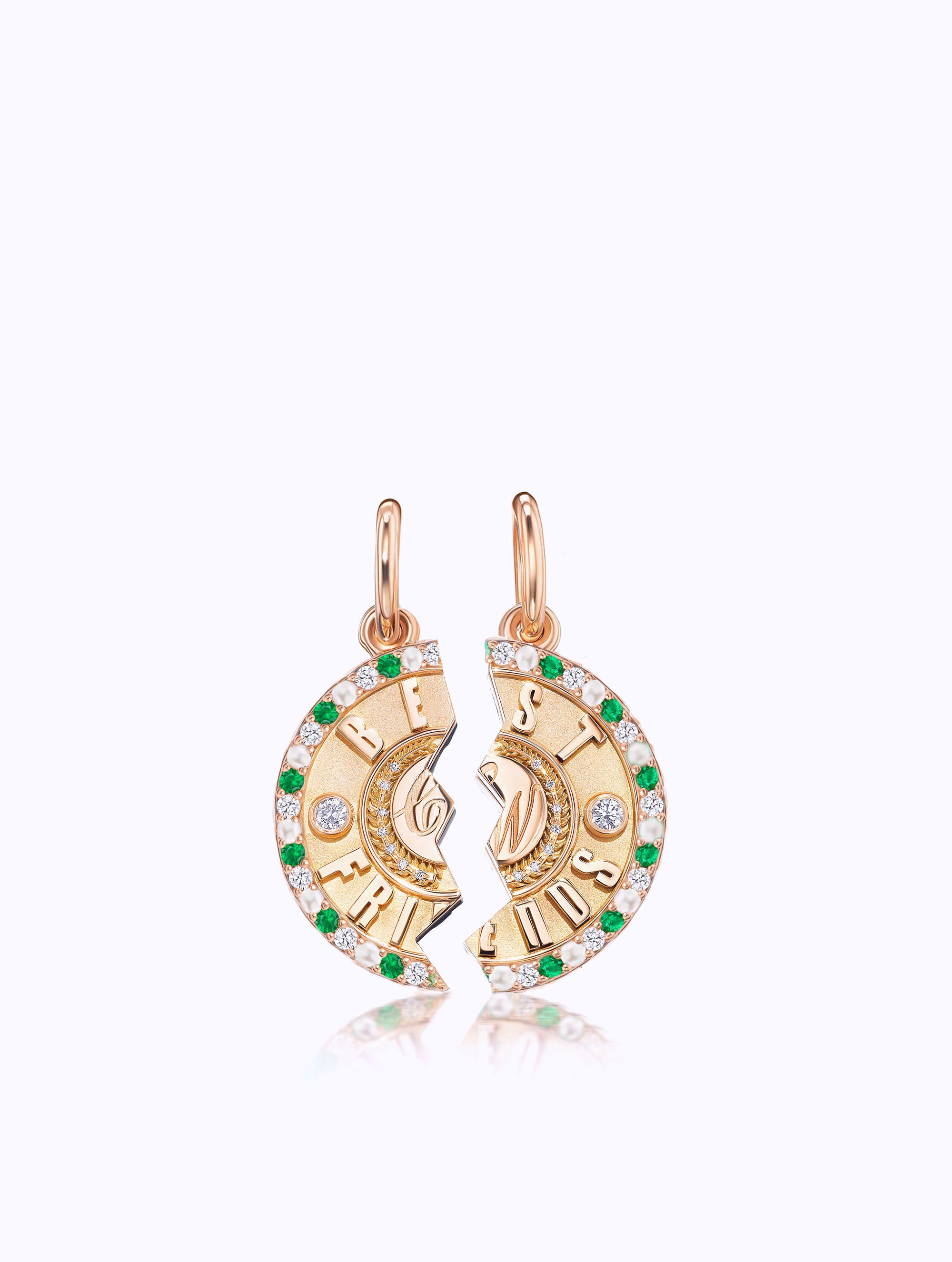 'BEST FRIENDS' DUET MEDALLION SET