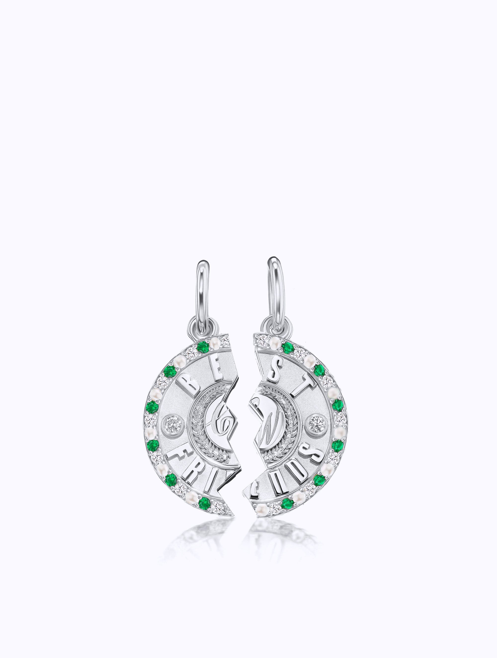 'BEST FRIENDS' DUET MEDALLION SET