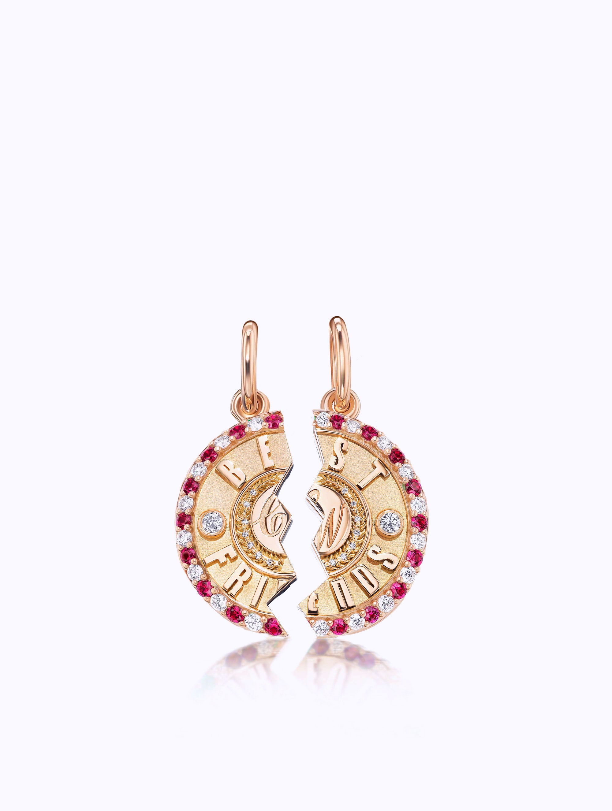 'BEST FRIENDS' DUET MEDALLION SET
