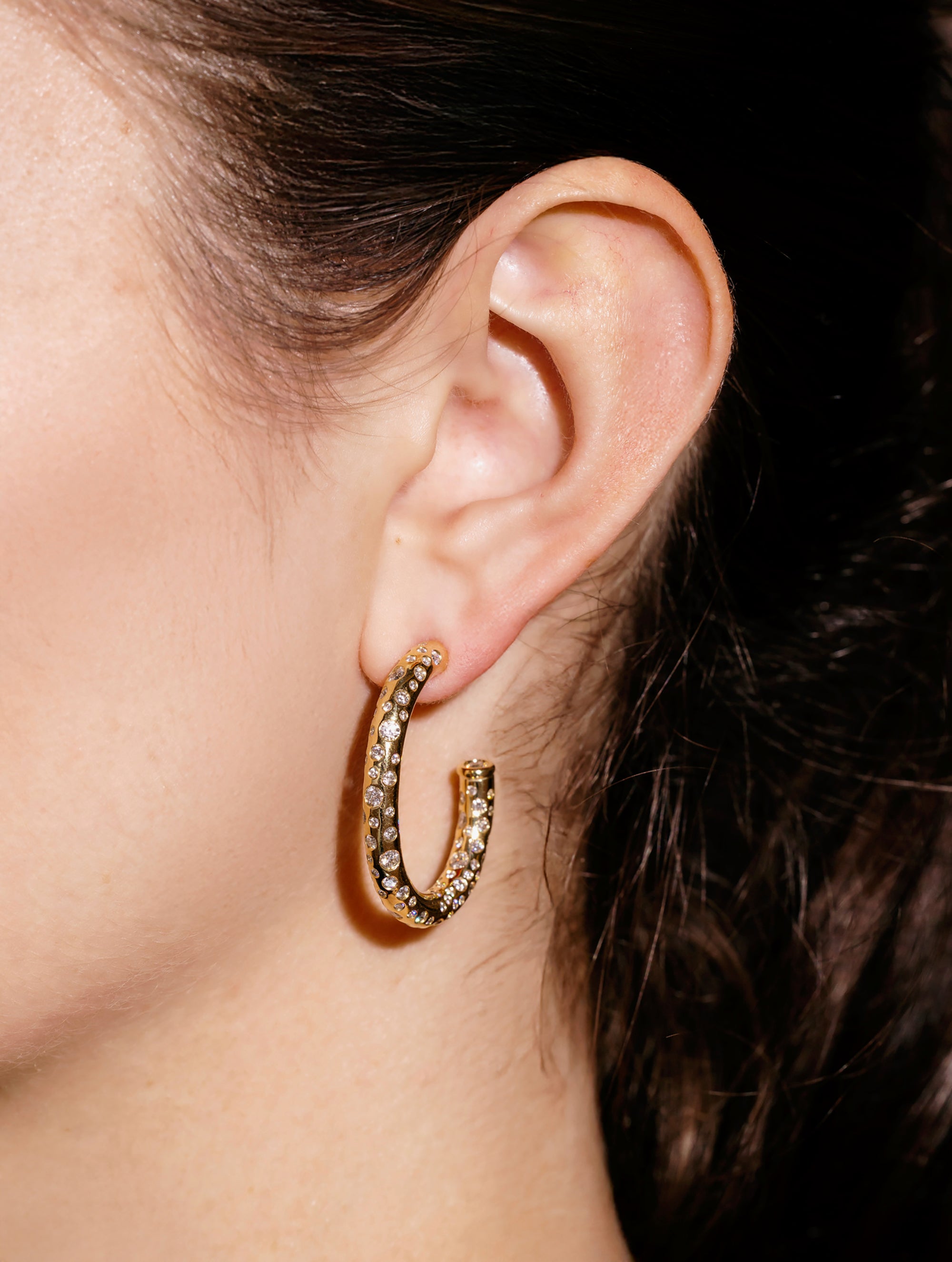Slim Sloan Scatter Hoop Earrings