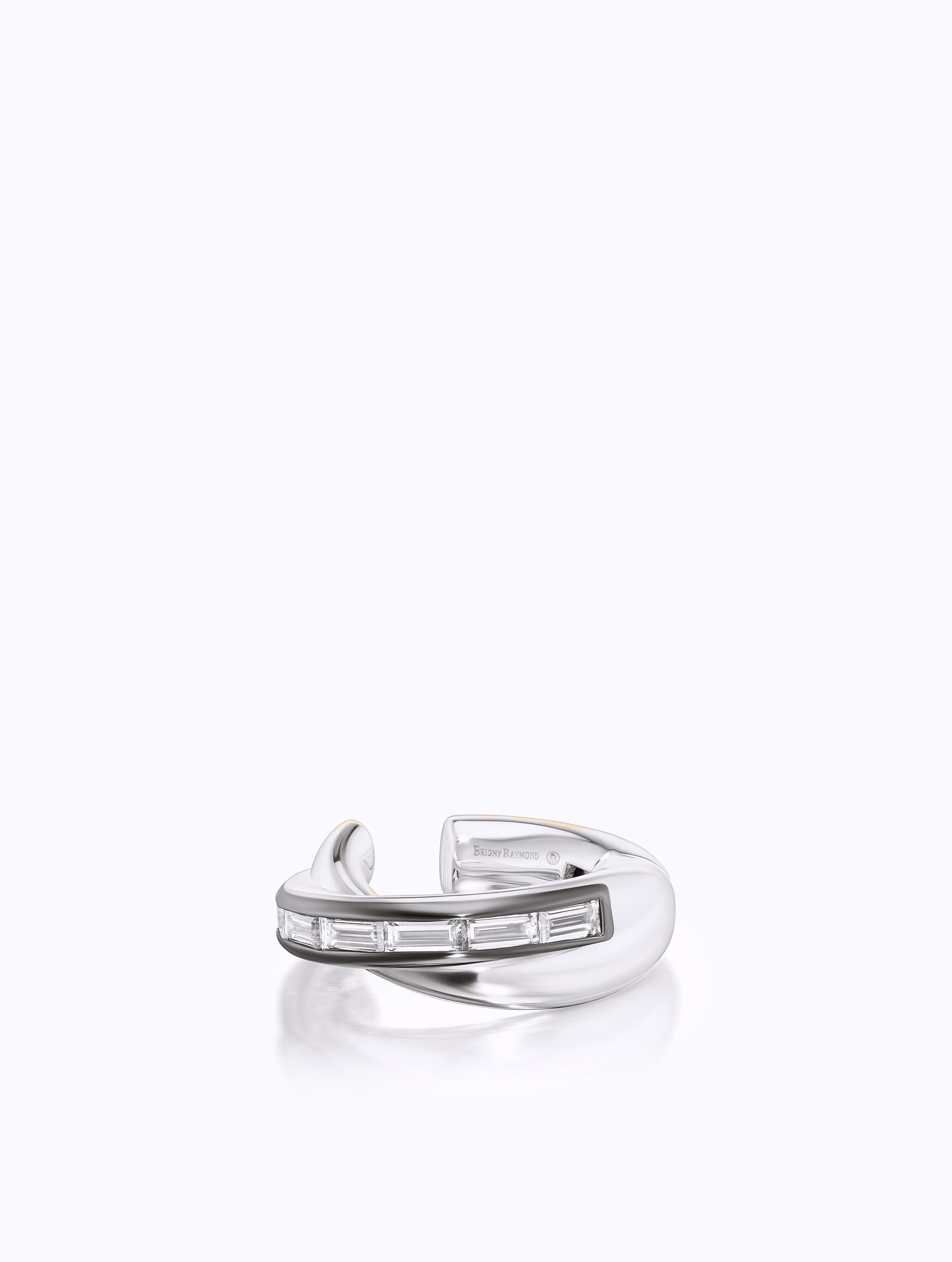 Shadow Entwine Diamond Ear Cuff