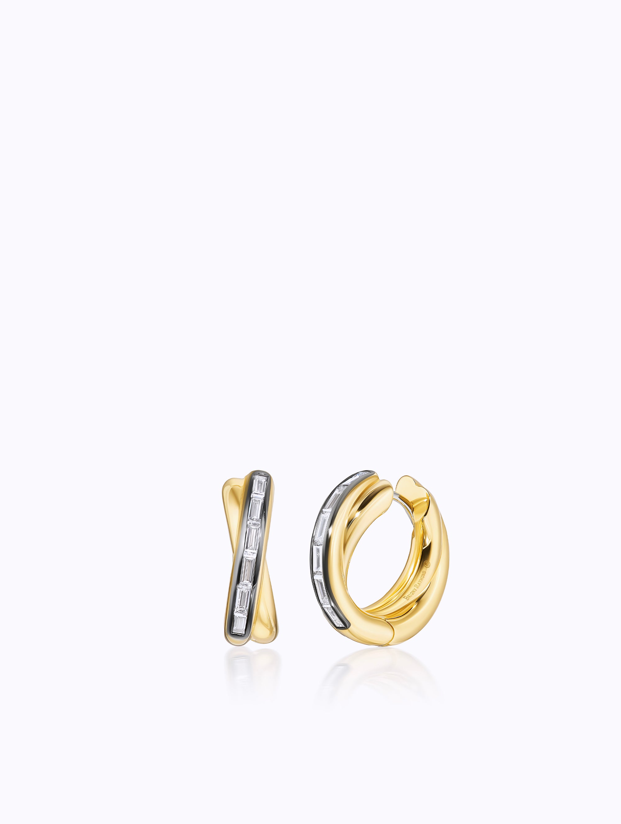Shadow Entwine Diamond Earrings