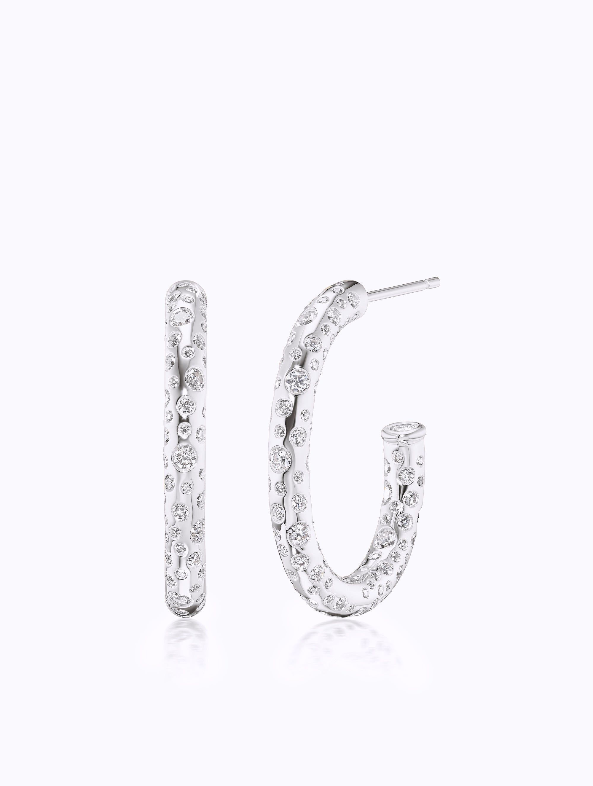 Slim Sloan Scatter Hoop Earrings