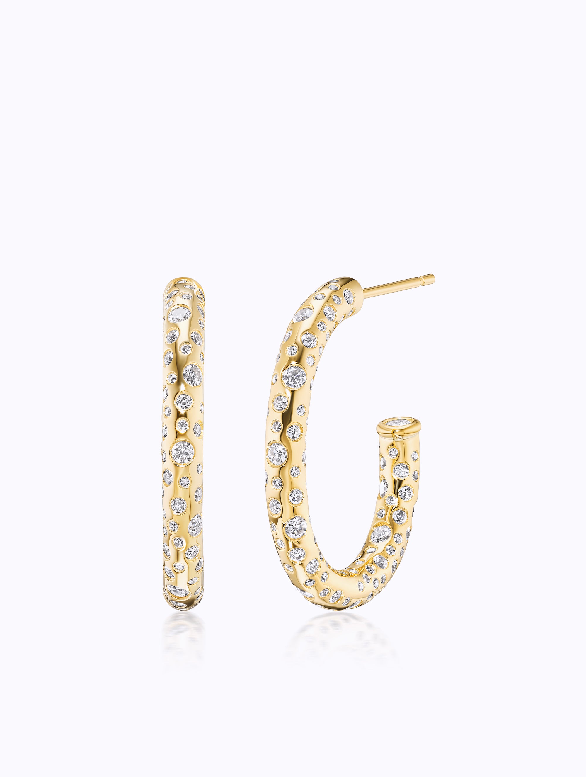 Slim Sloan Scatter Hoop Earrings