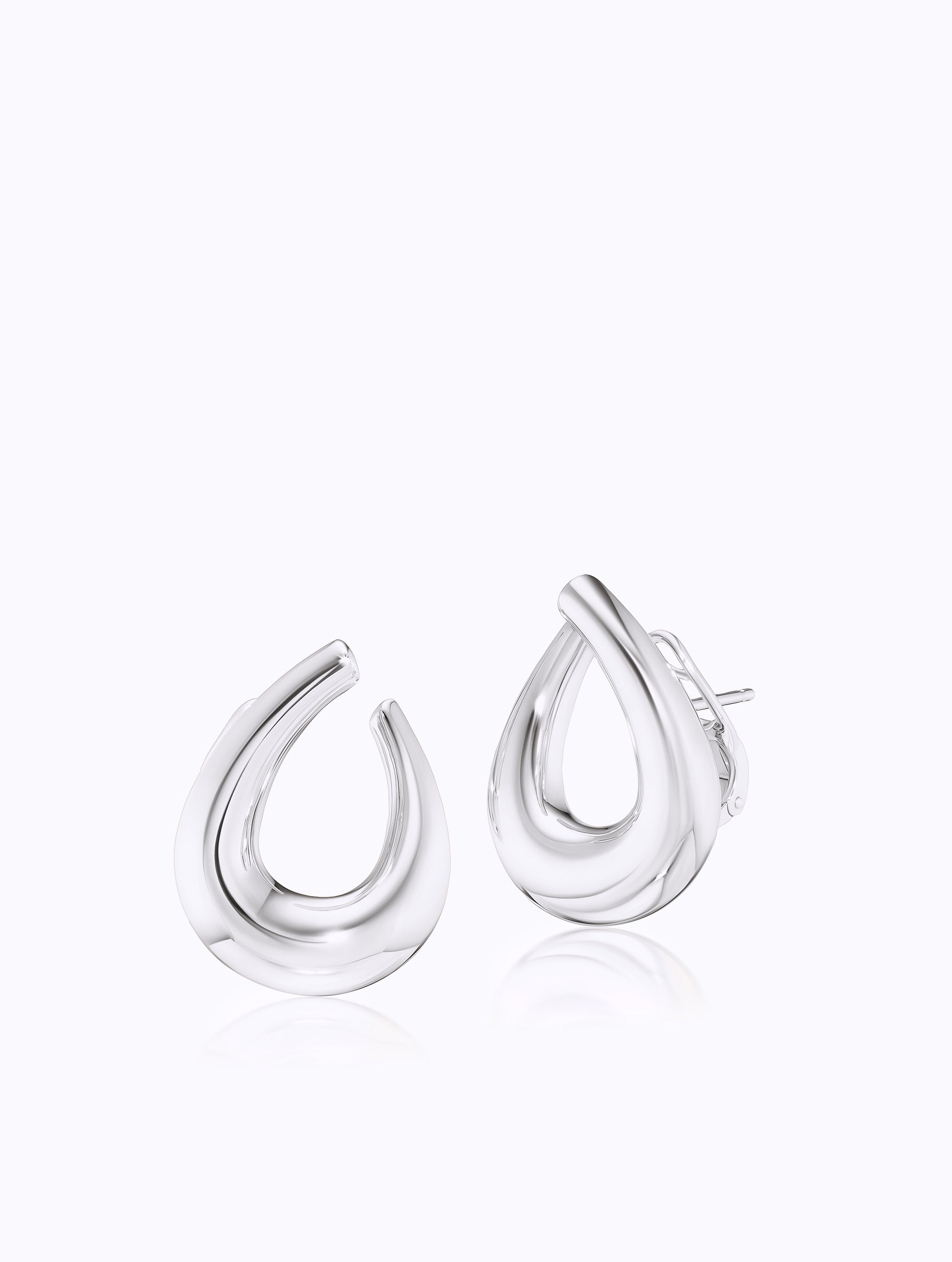 Sloan Demi-Hoop Earrings