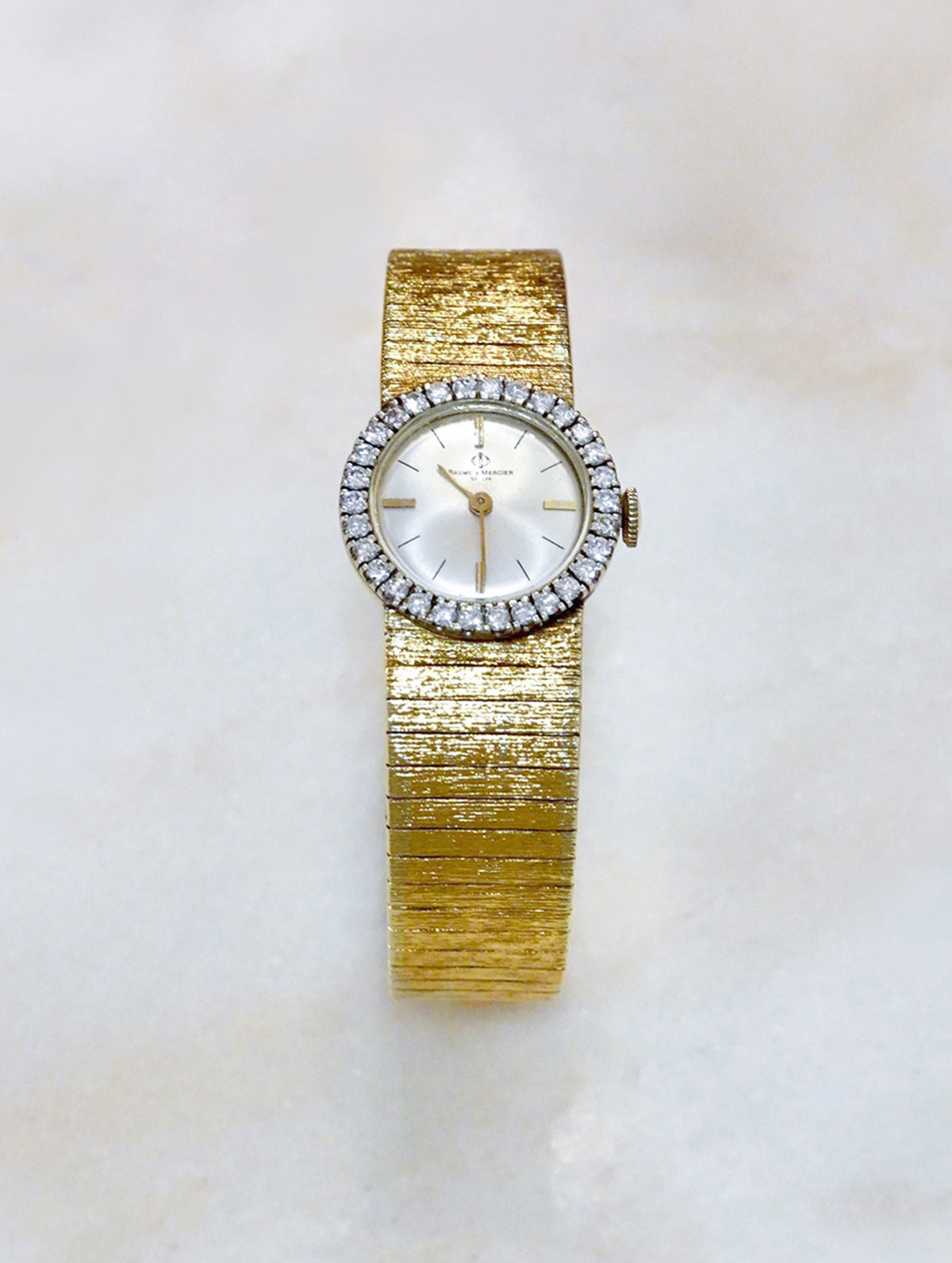 Vintage Baume & Mercier Diamond Cocktail Watch