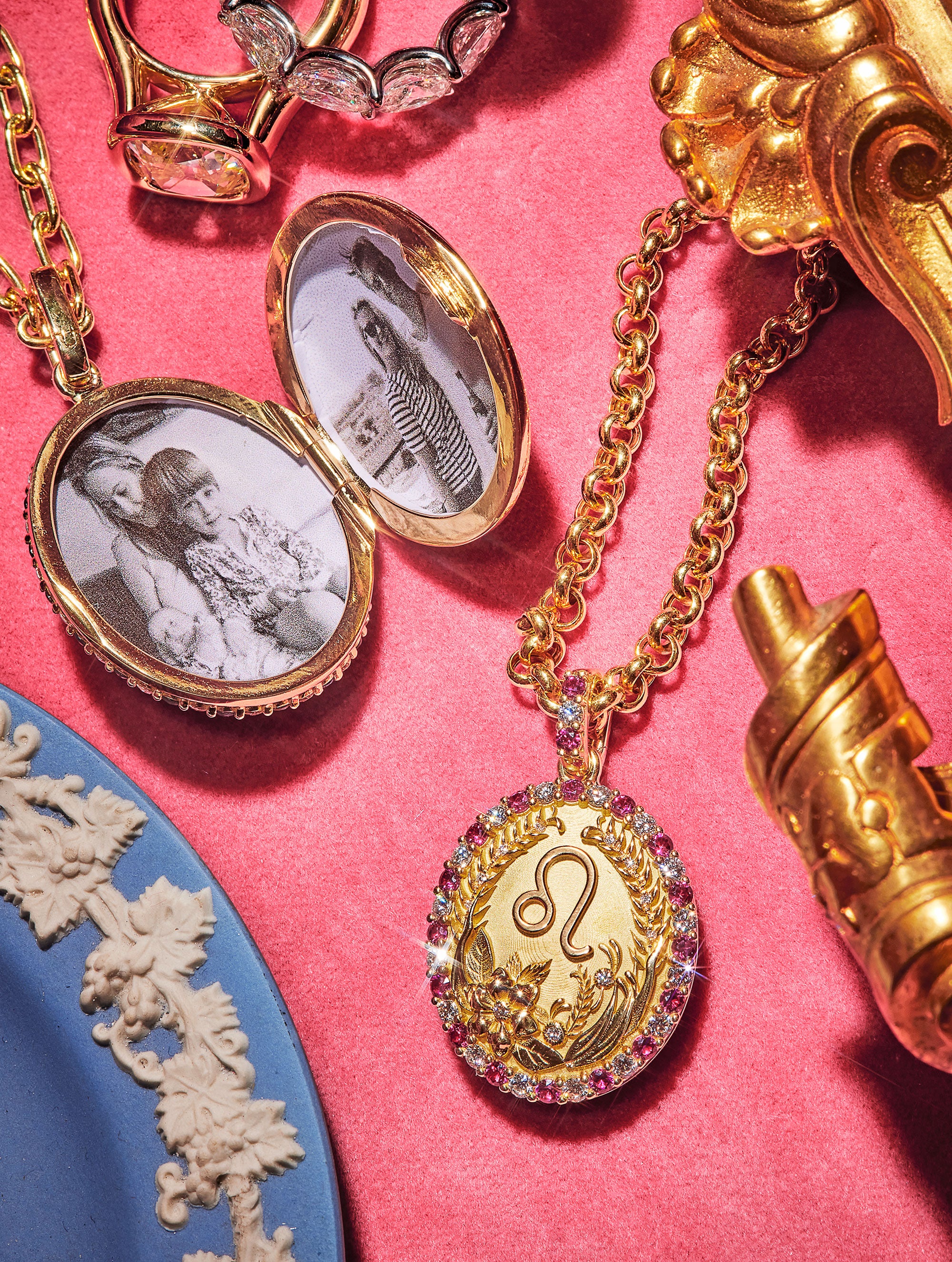 Memoir BIRTHSTONE ZODIAC LOCKET