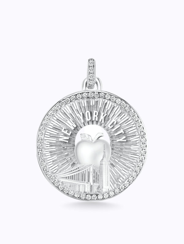 AURORA ALL DIAMOND NYC MEDALLION