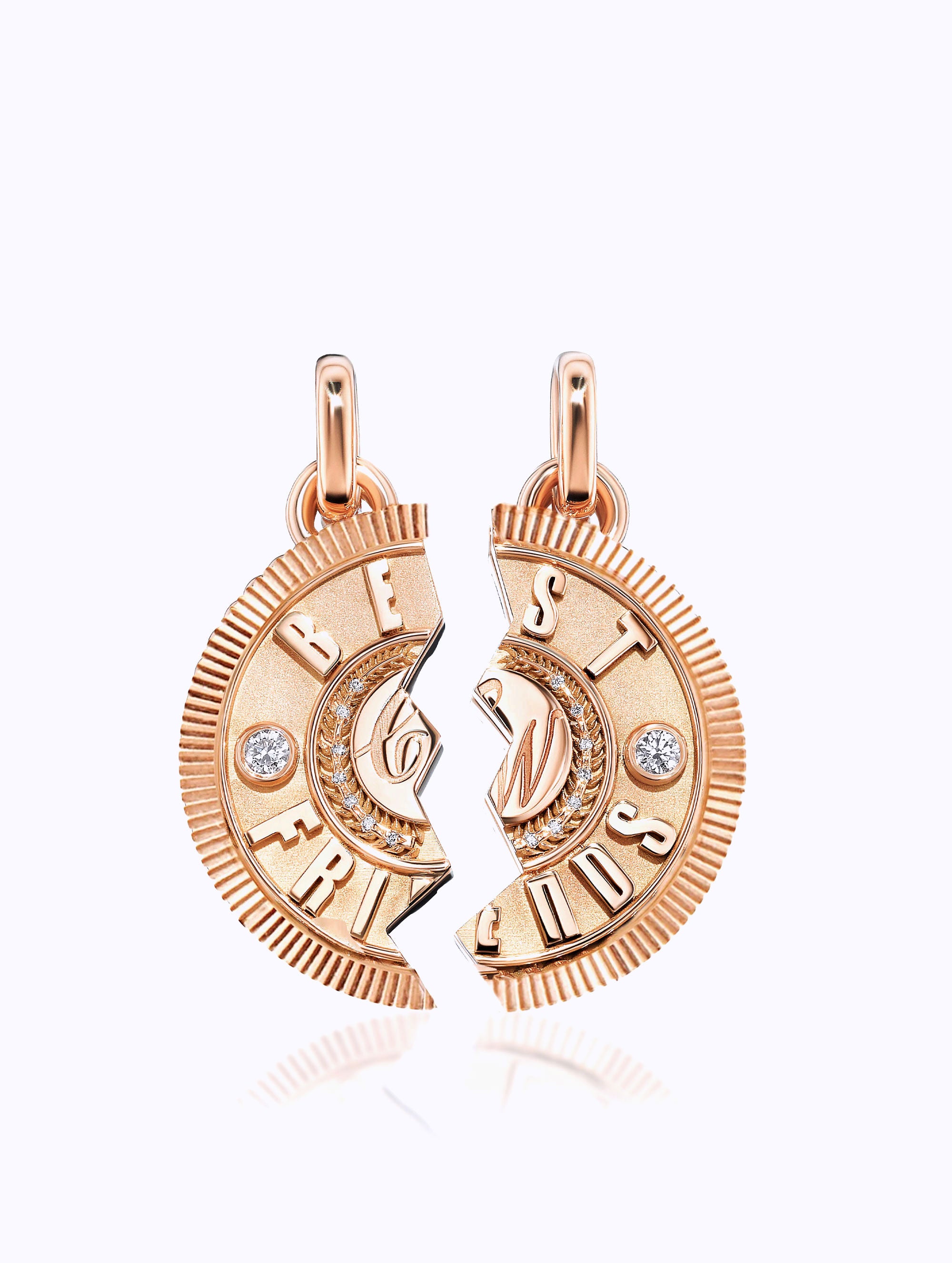 'BEST FRIENDS' DUET MEDALLION SET