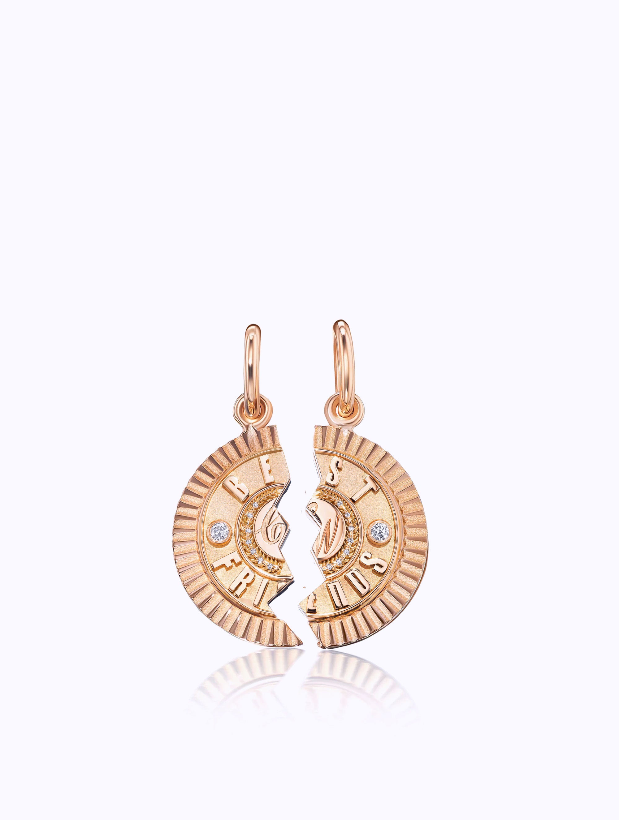 'BEST FRIENDS' DUET MEDALLION SET