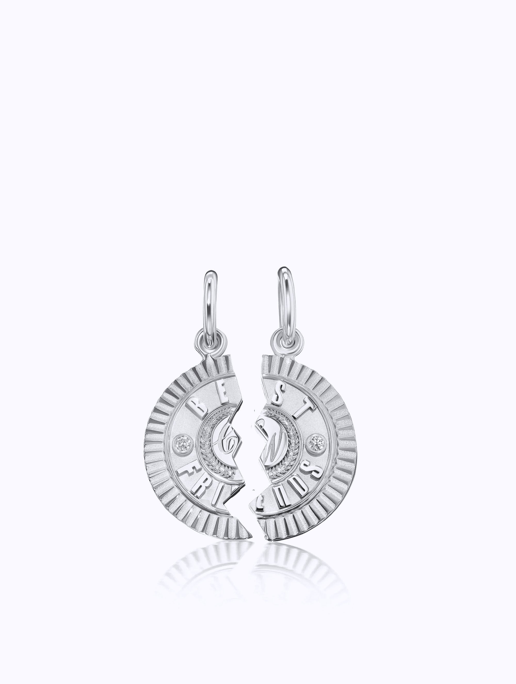 'BEST FRIENDS' DUET MEDALLION SET