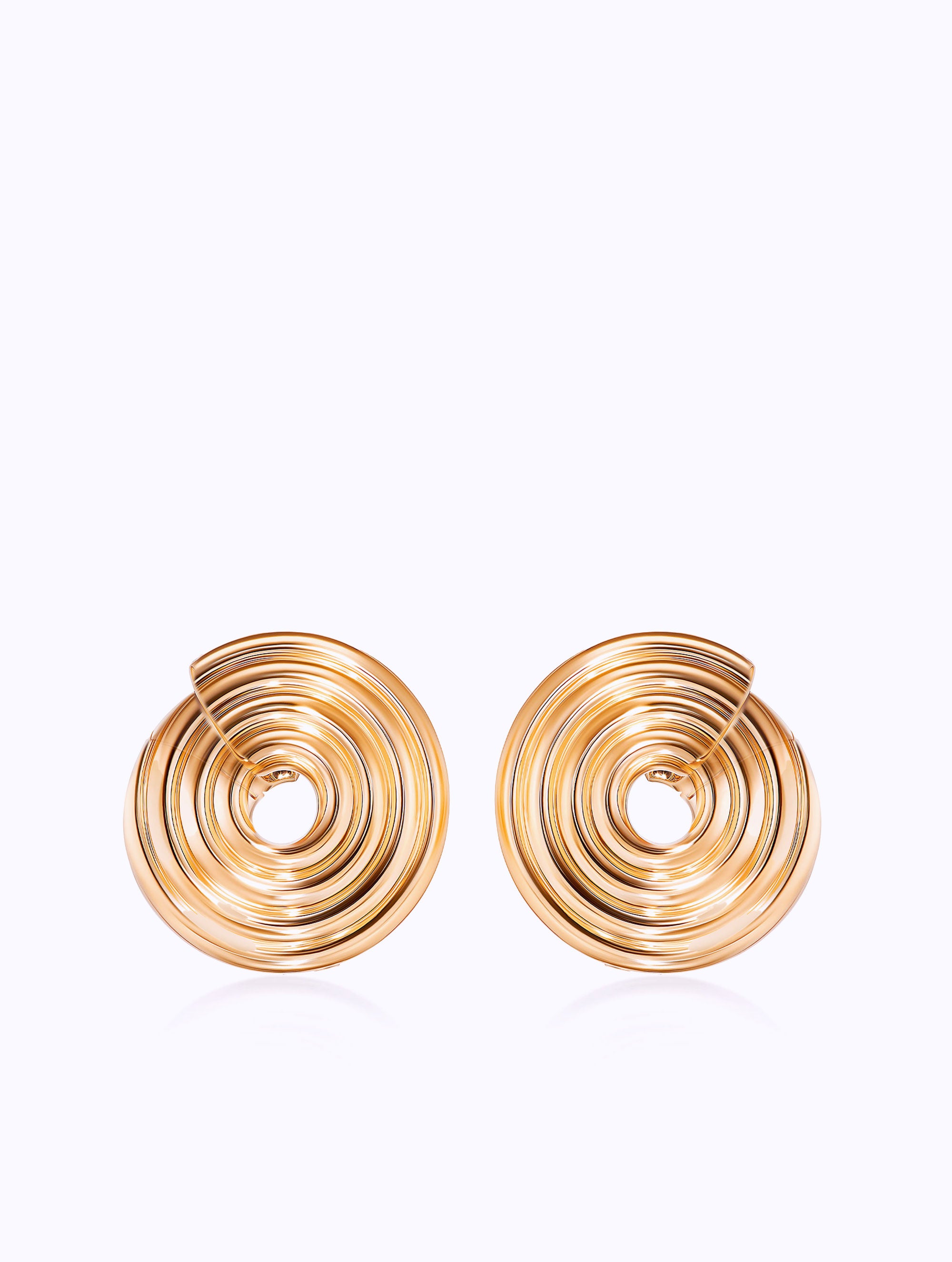 Sloan Fluted Swoop Earrings