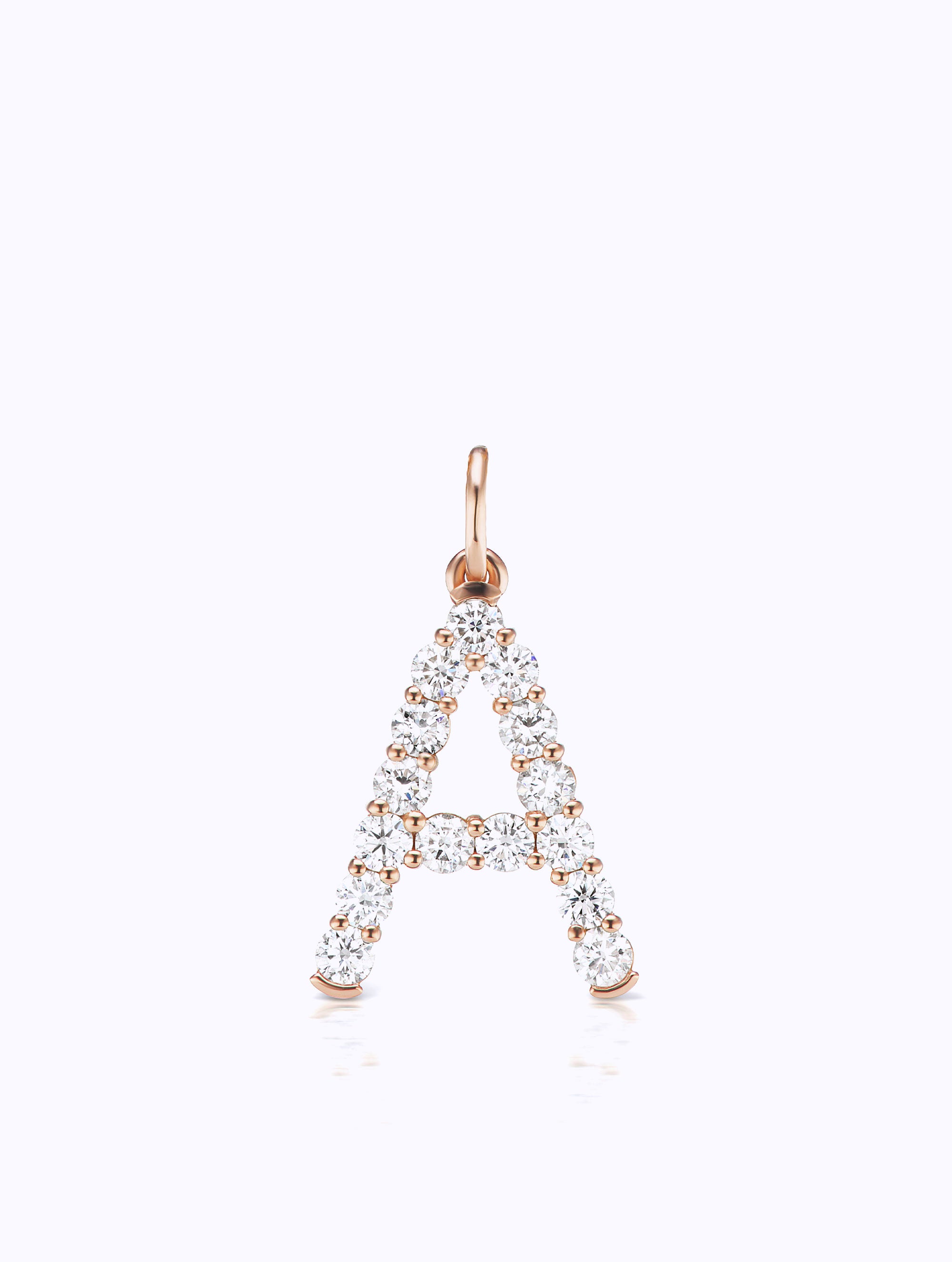 CONFETTI GEMSTONE LETTER PENDANT