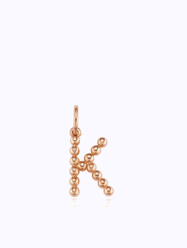 CONFETTI LETTER PENDANT