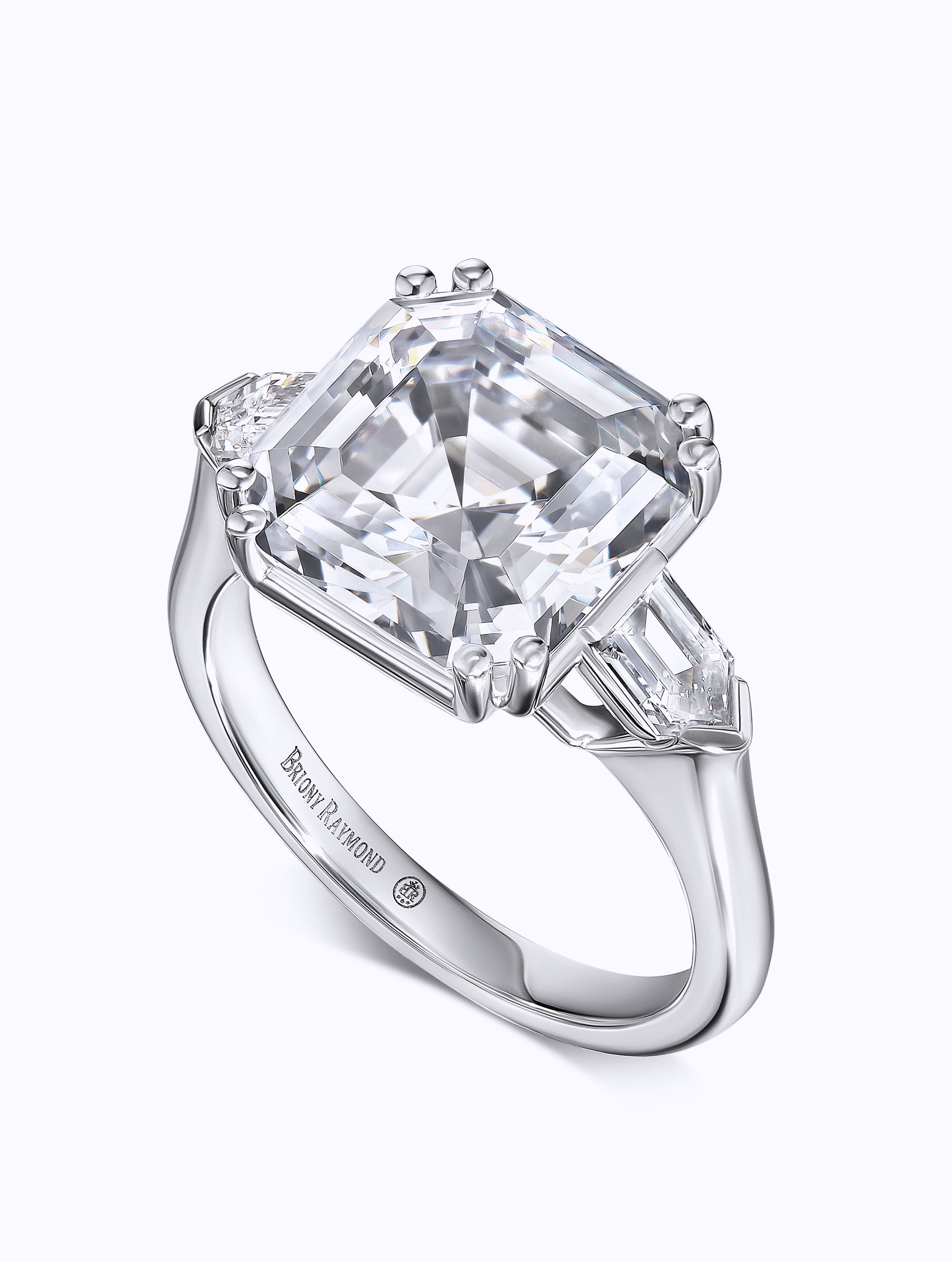ASSCHER CUT DIAMOND RING