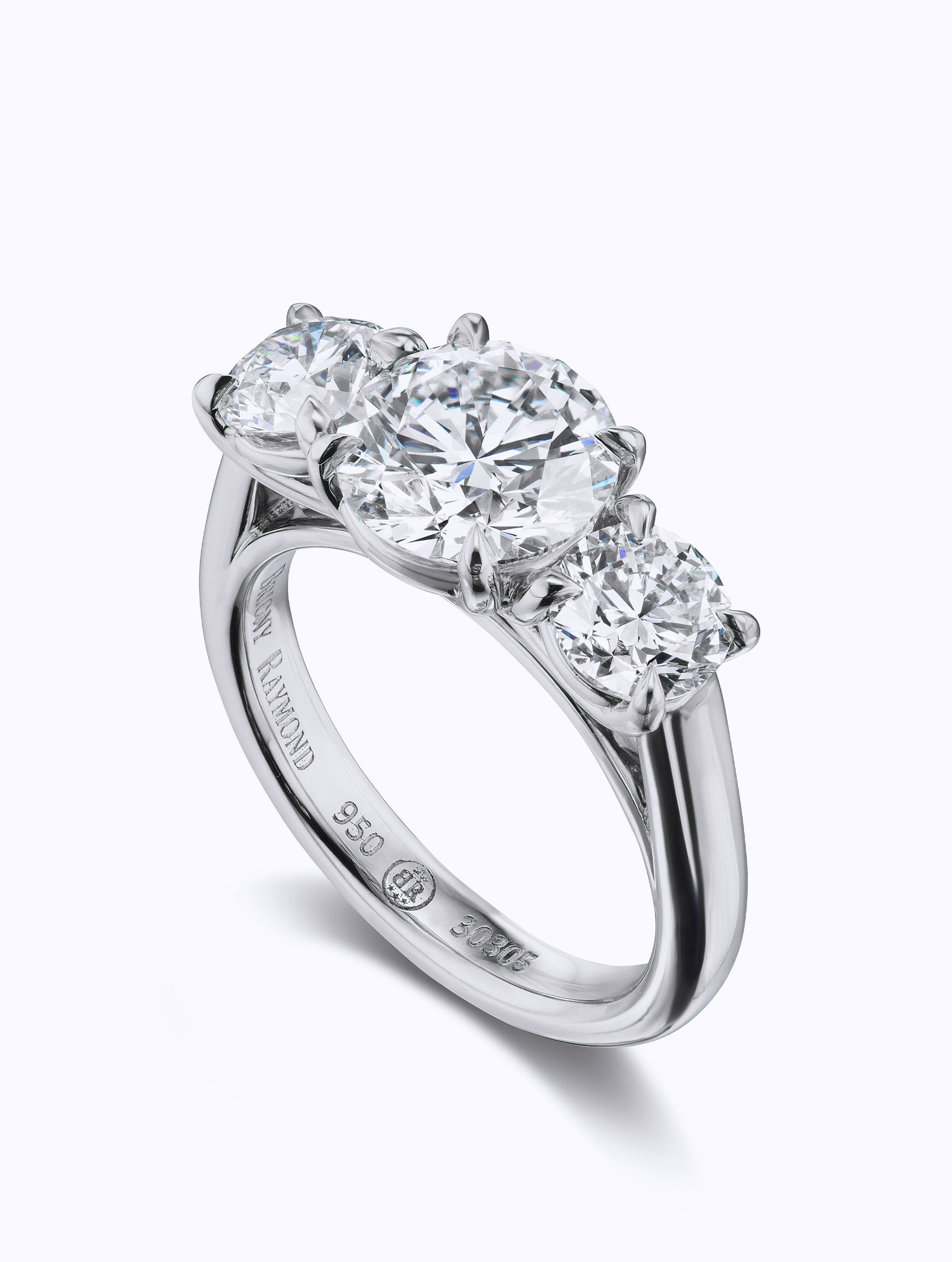 Three Stone Diamond Ring