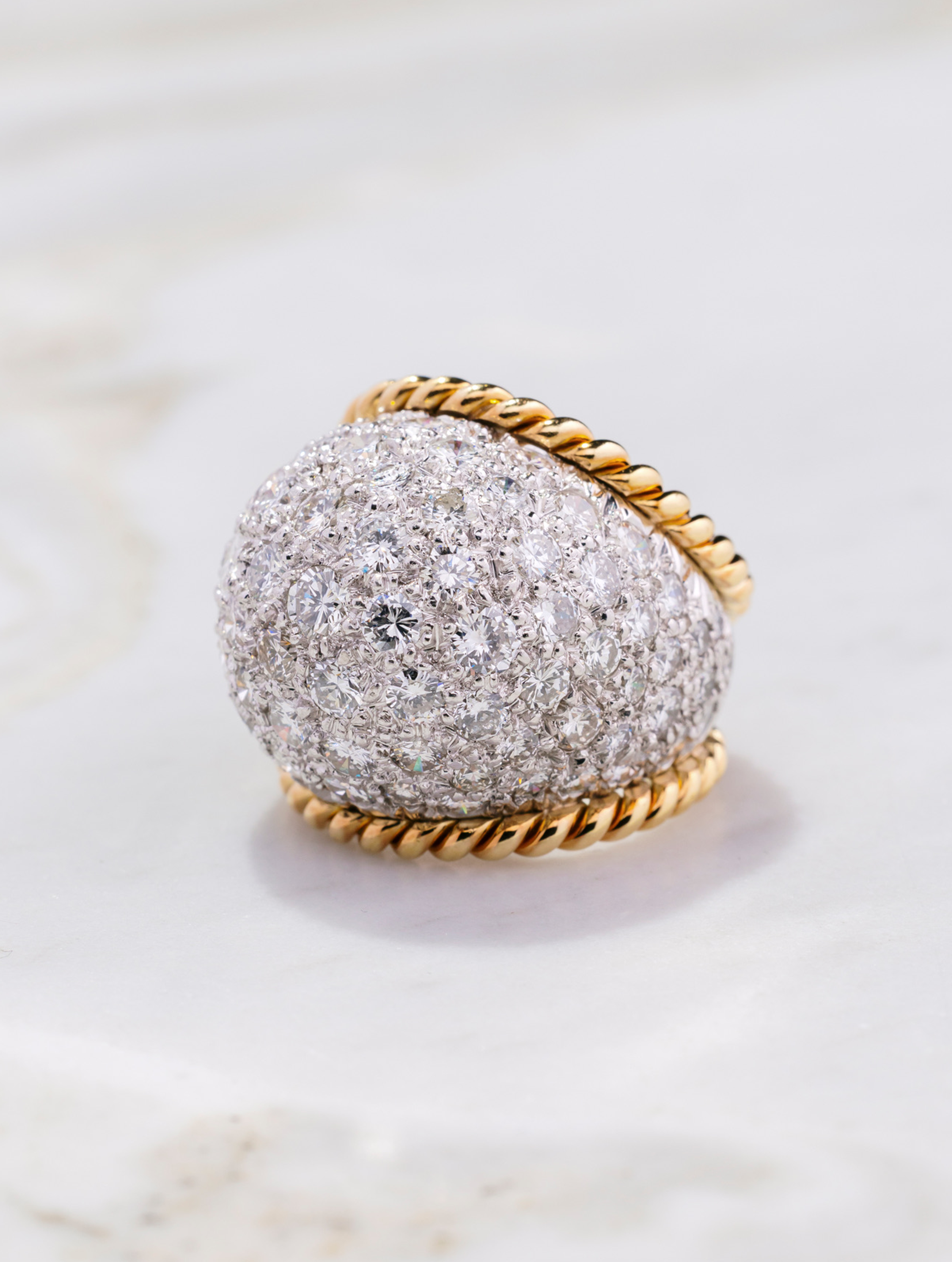 Diamond Dome Ring