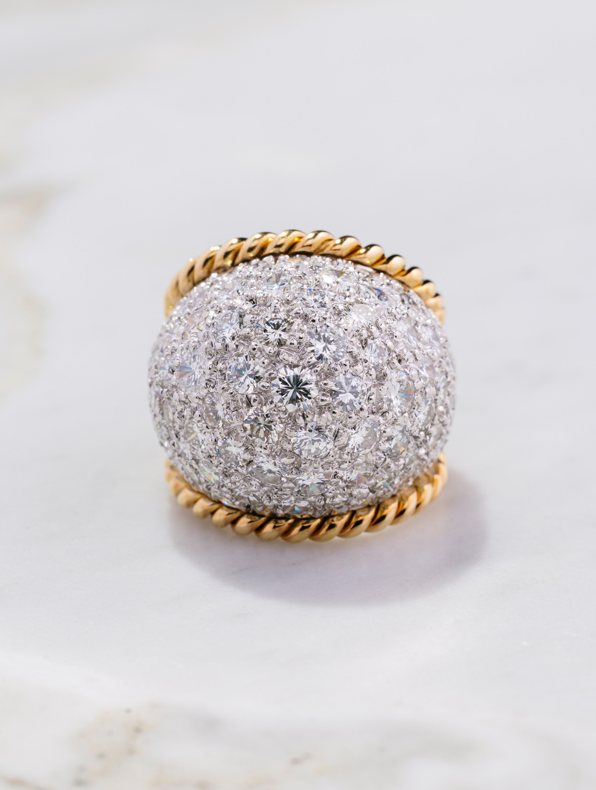 Diamond Dome Ring