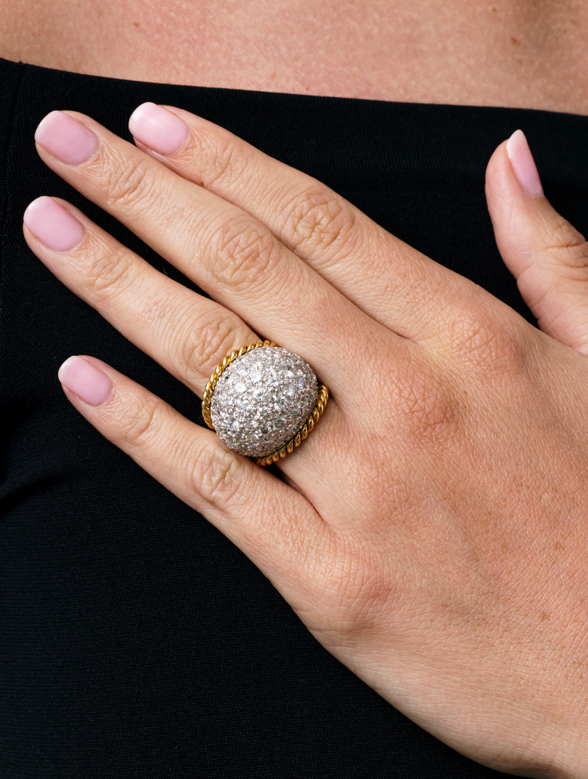 Diamond Dome Ring