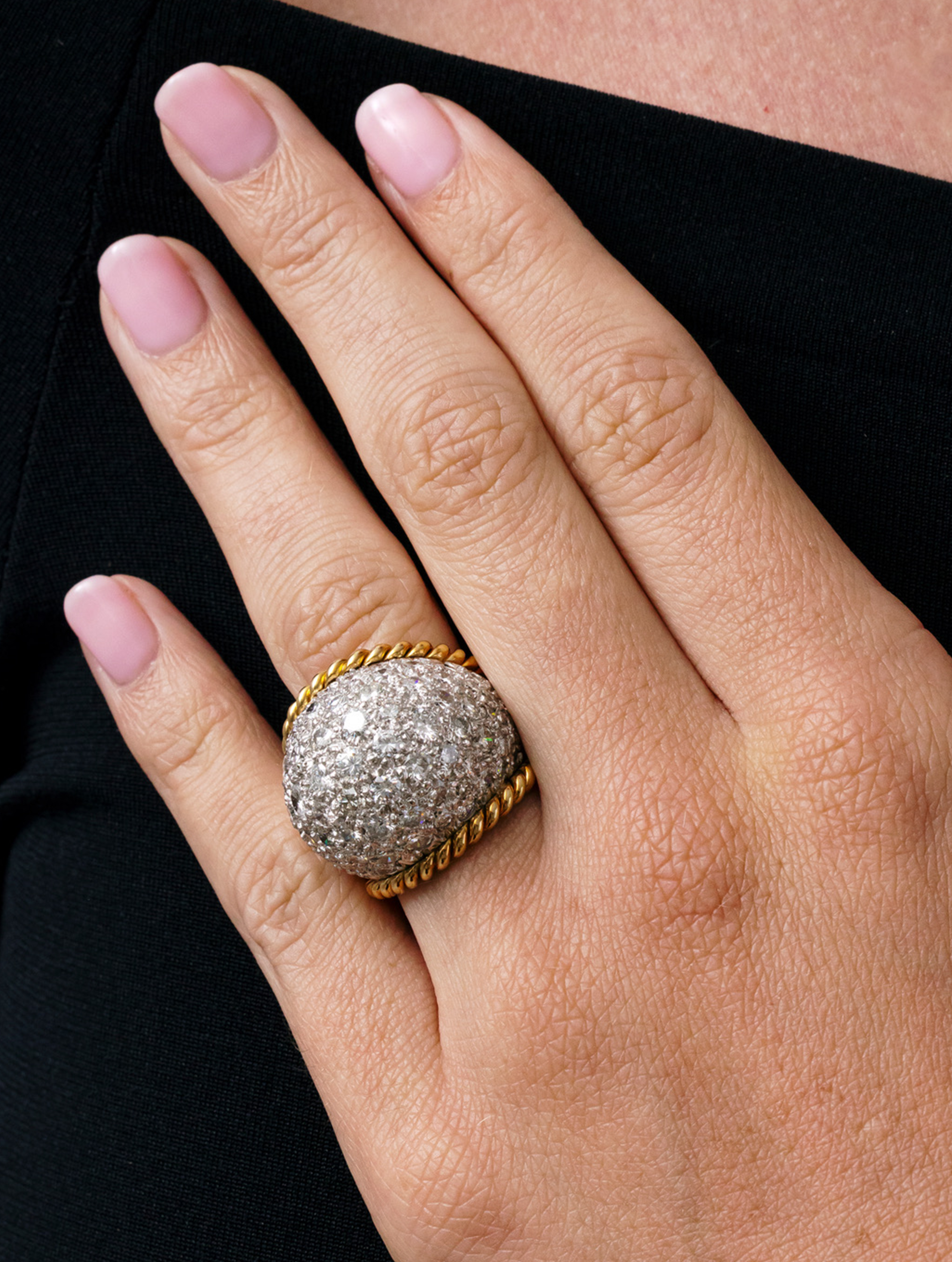 Diamond Dome Ring