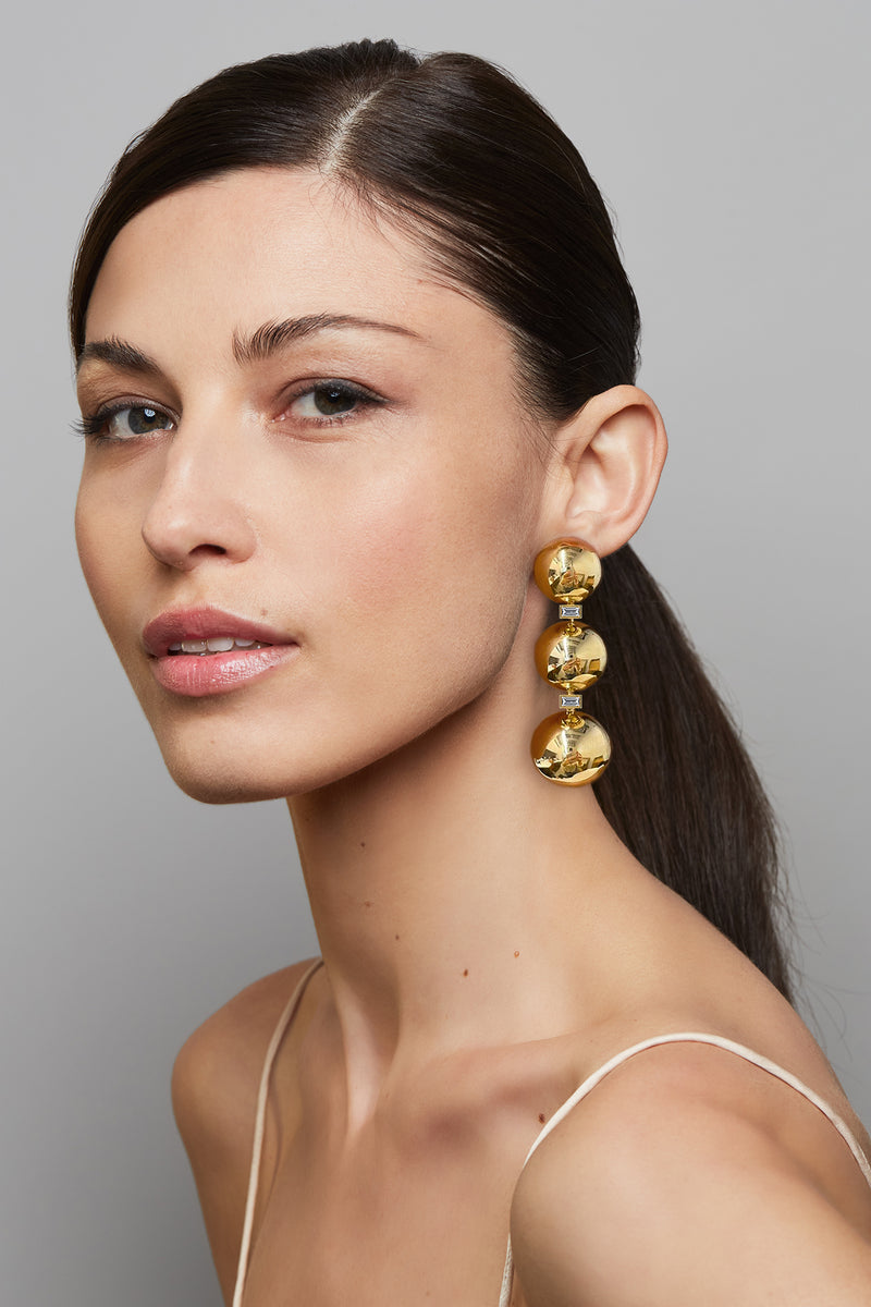 Aura Baguette Earrings