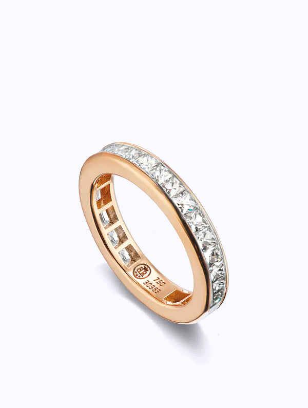 REGENT FRENCH CUT DIAMOND ETERNITY RING