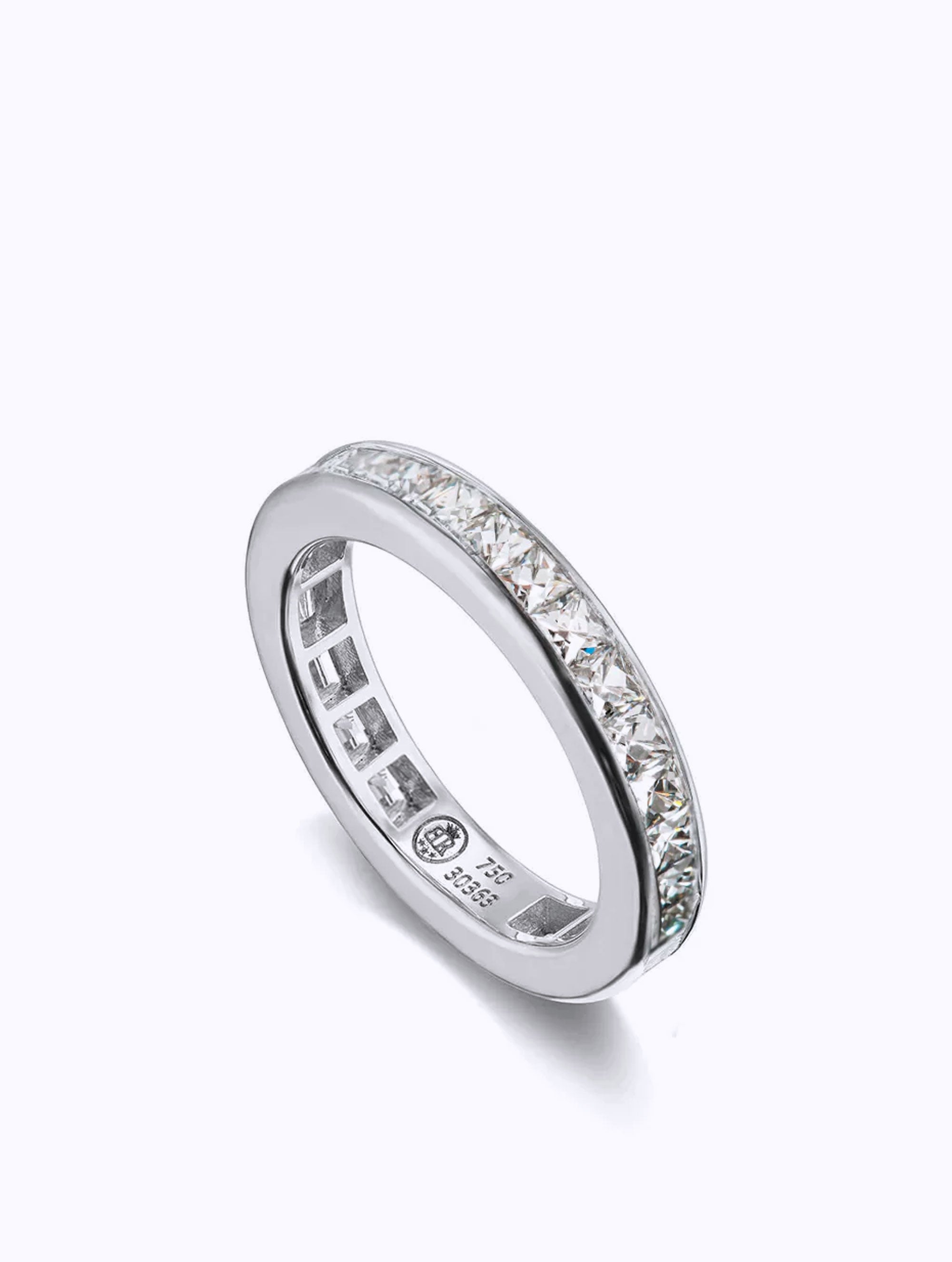 REGENT FRENCH CUT DIAMOND ETERNITY RING