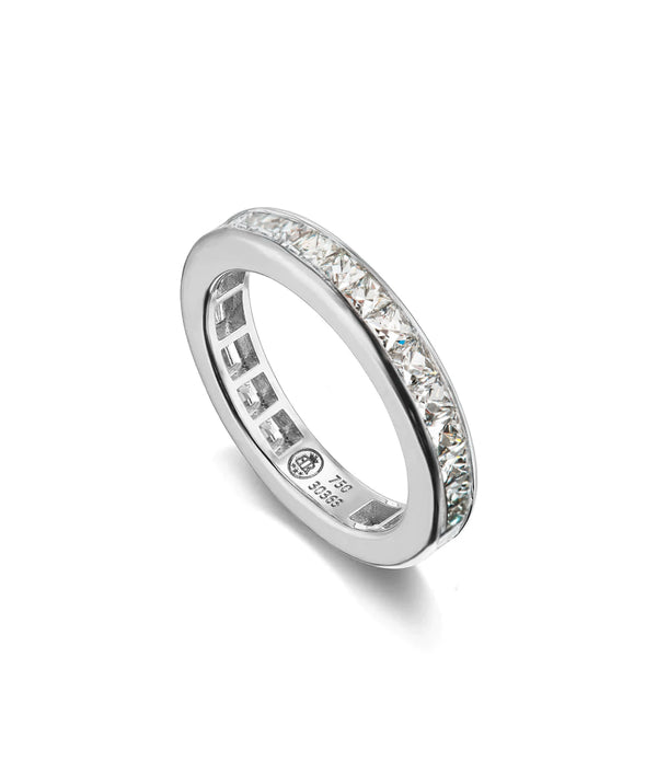 French Cut Diamond Eternity Ring