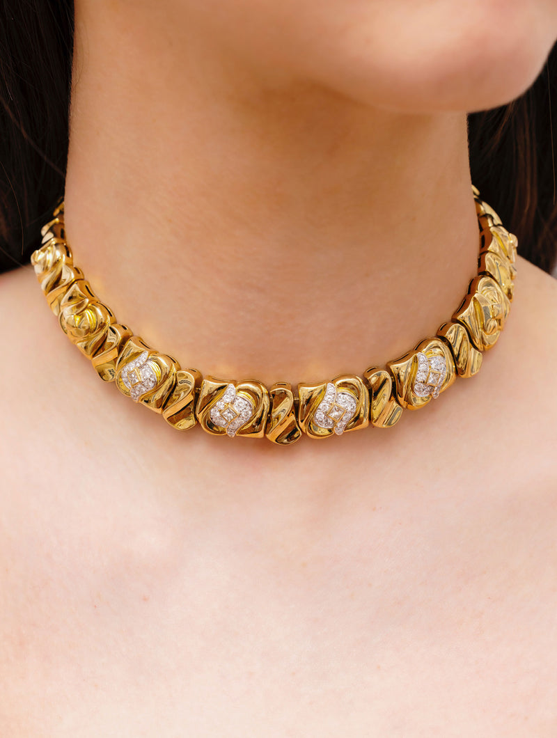 Gold & Diamond Necklace