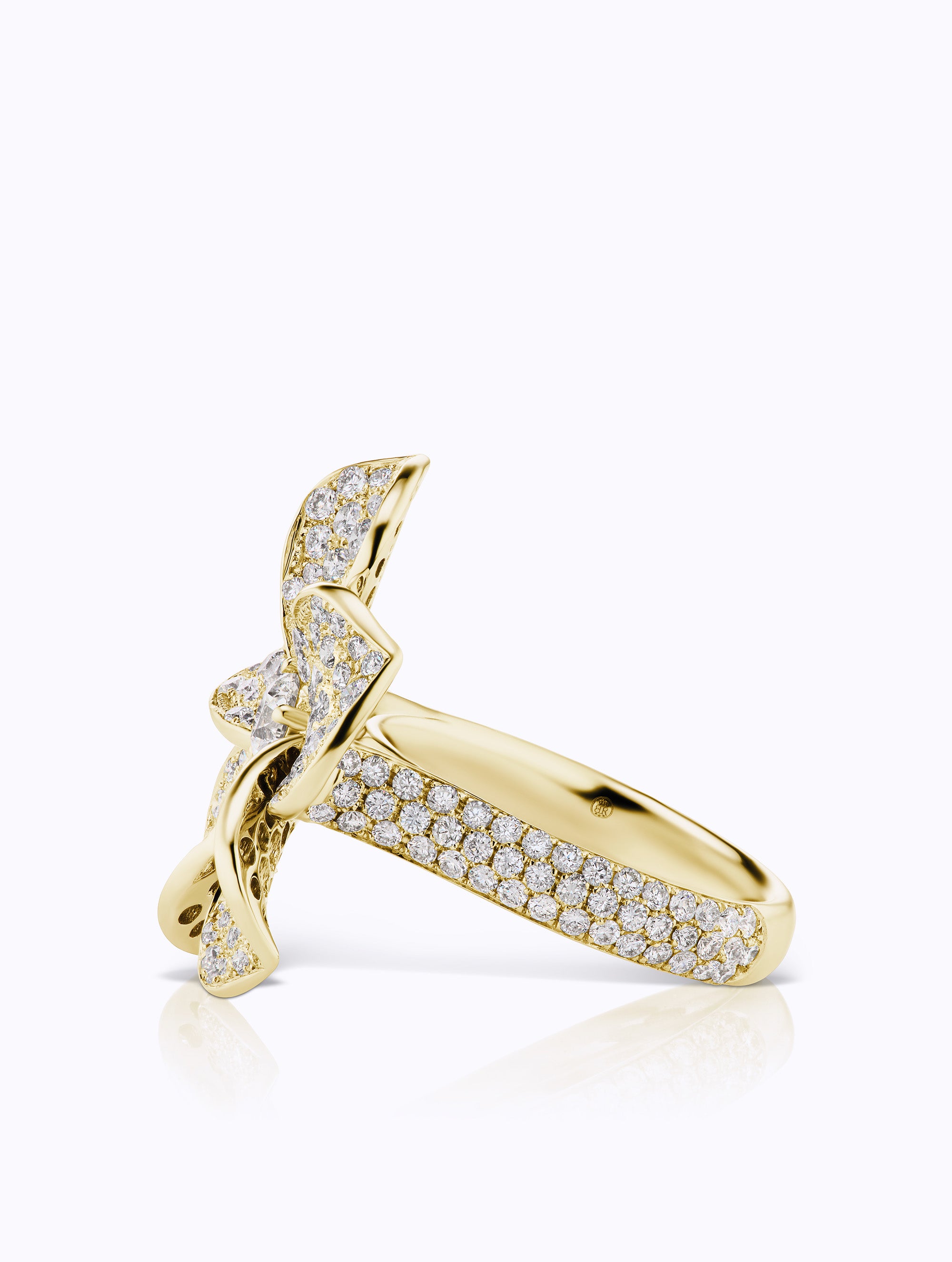 PLUMERIA DIAMOND RING