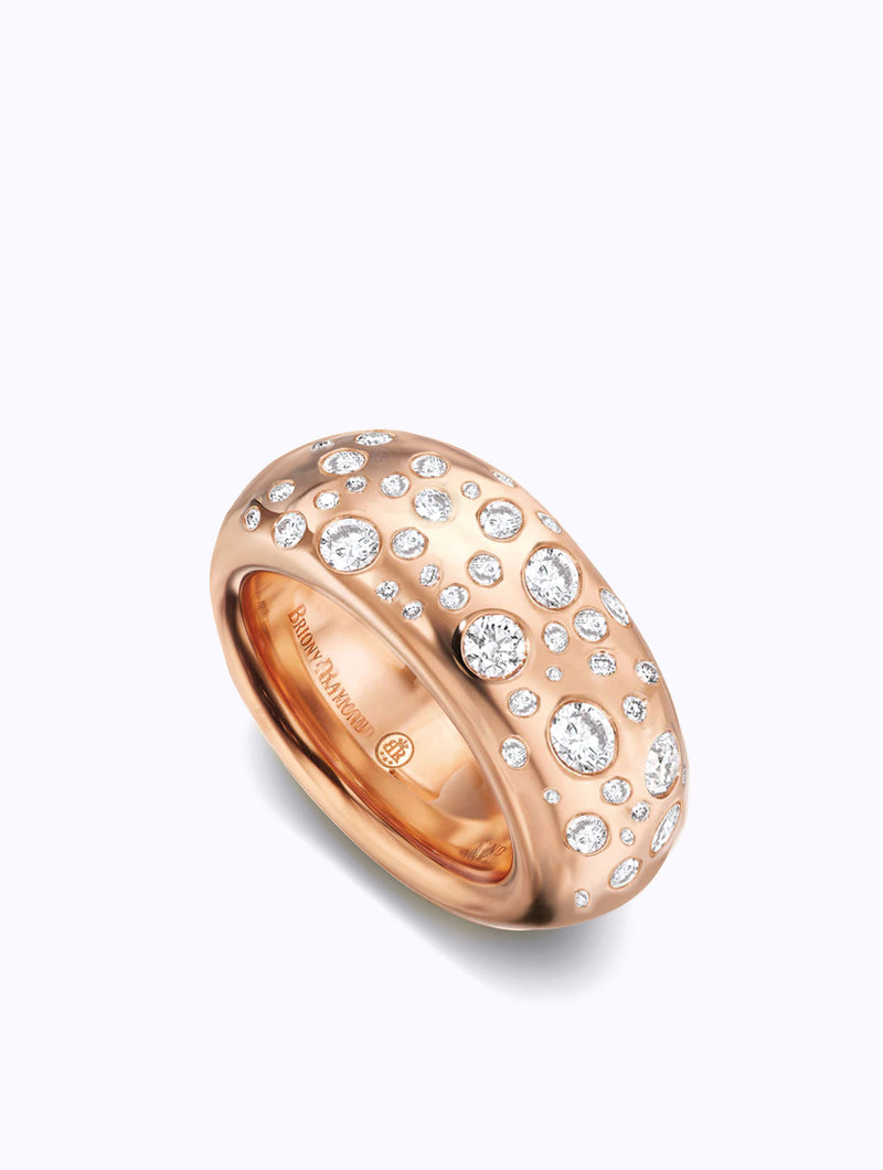 JUMBO SLOAN DIAMOND SCATTER RING