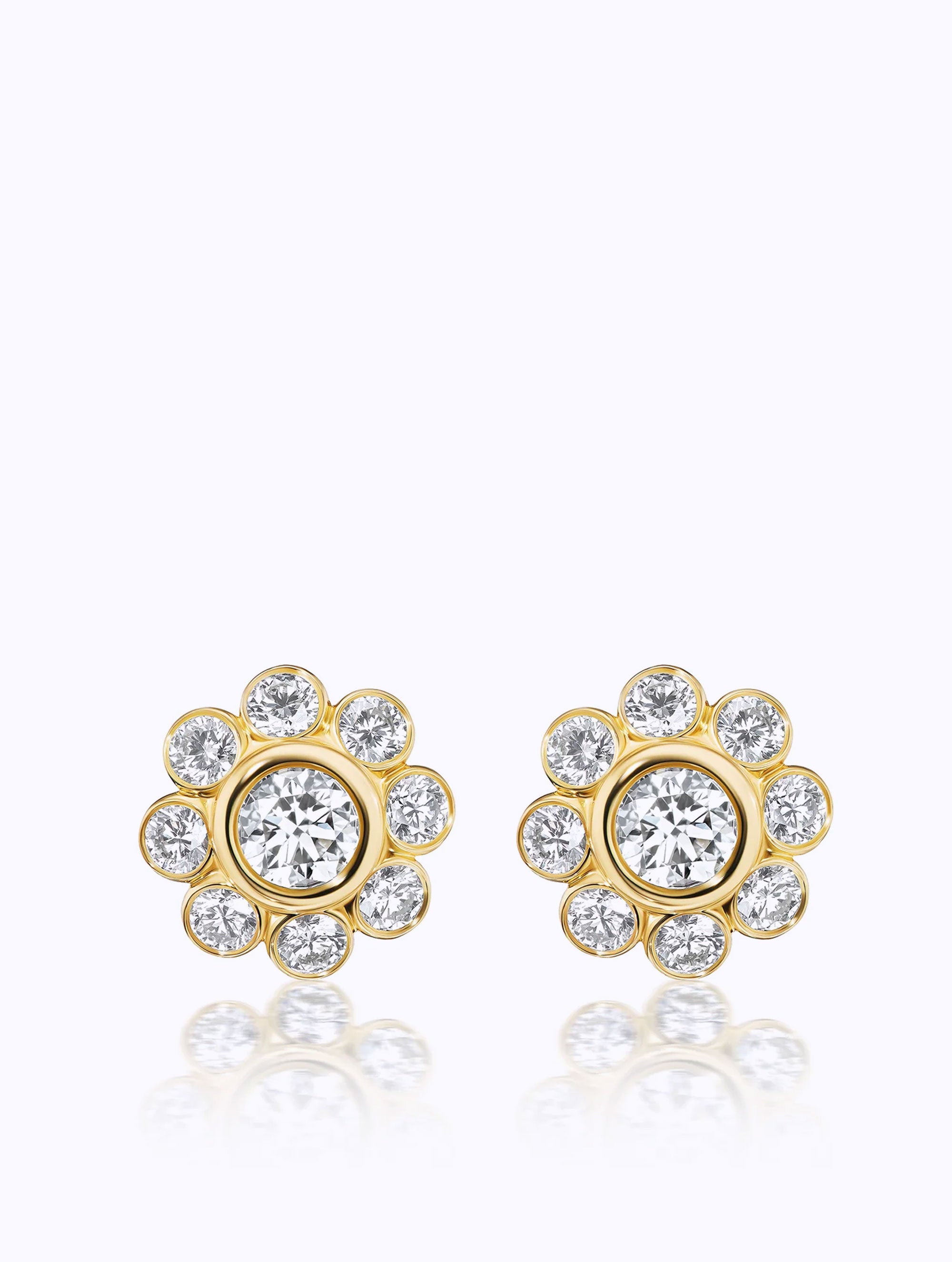 JUMBO SLOASIE DIAMOND EARRINGS