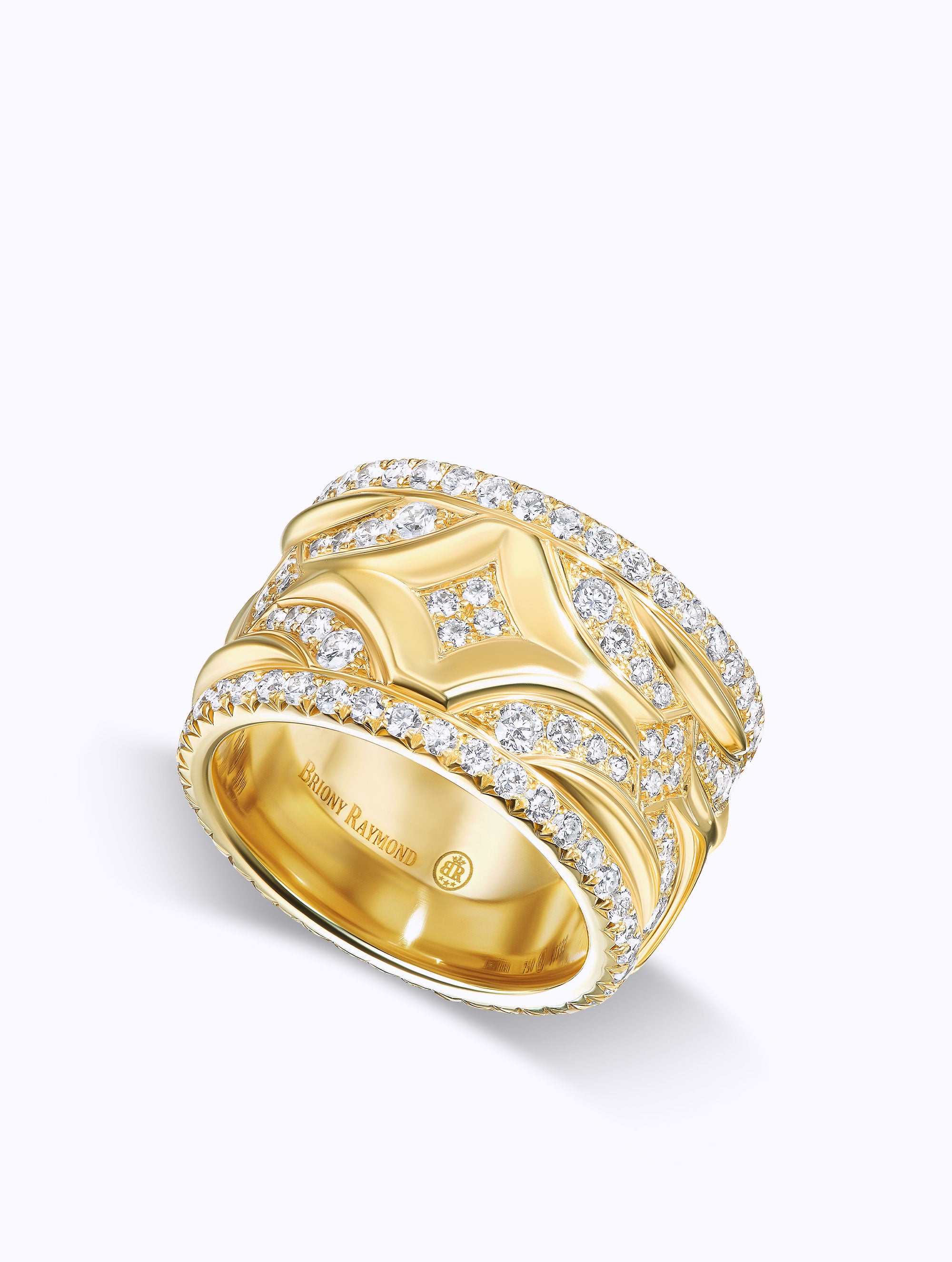 JUMBO ATHENA DIAMOND PATHWAYS RING