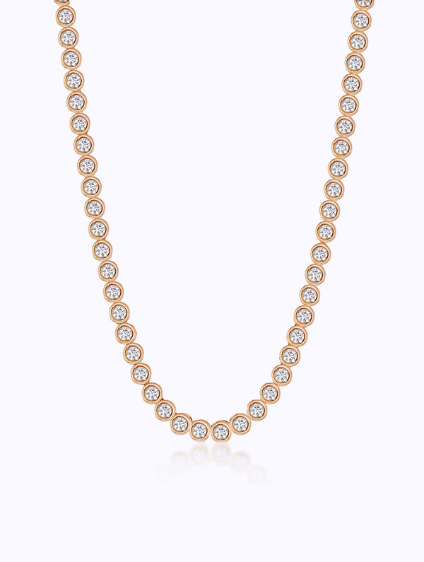 JUMBO AURA TENNIS NECKLACE